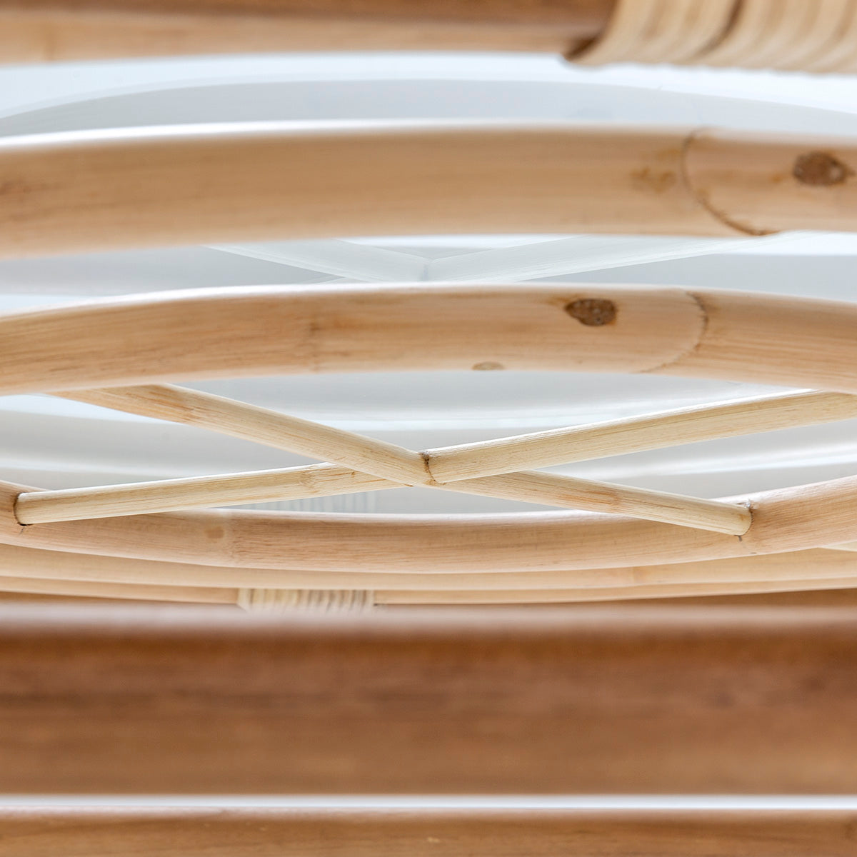 Set de jardin Minorque - 4 chaises en teck et 1 table à manger en rotin et teck