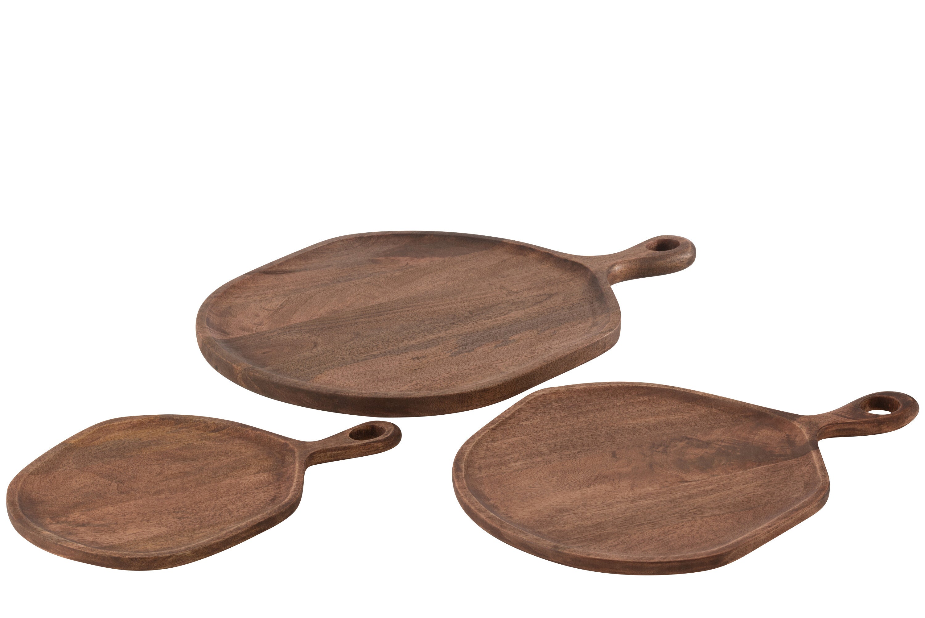 Plateau "Goa" en bois de manguier grand – Design organique, Art de la Table | J-Line