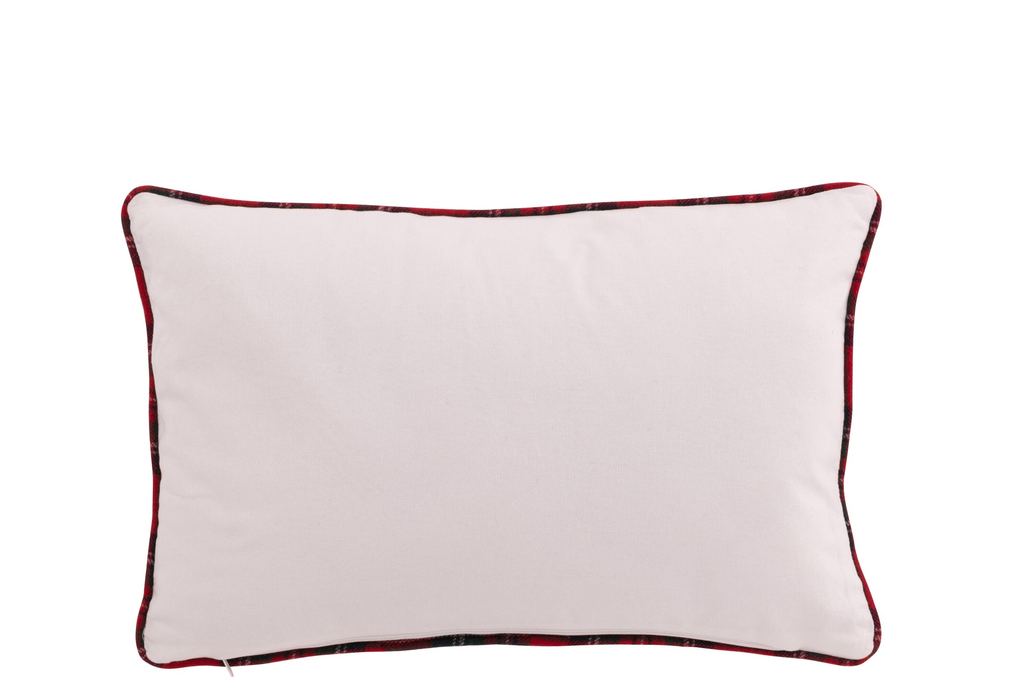 Coussin Chaussette de Noël  – 100% Coton, Design Minimaliste Noël | J-Line