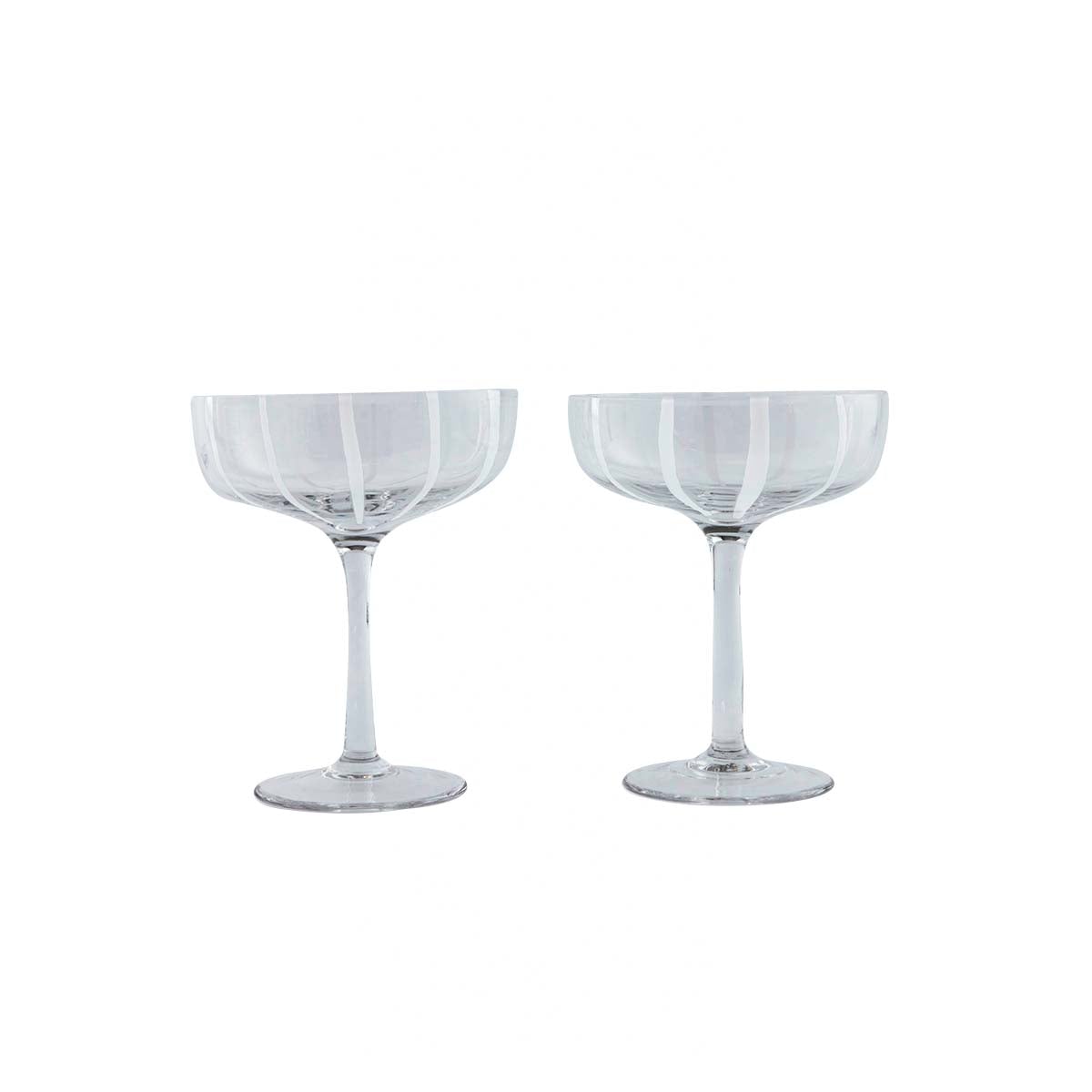 Verre à Cocktail Mizu – Lot de 2 – Design Danois, Verre Soufflé | Oyoy Living
