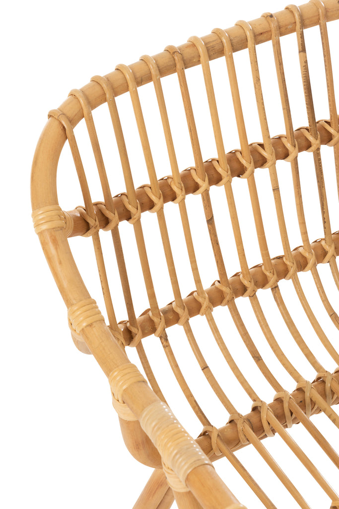 Chaise Nusa en rotin naturel - J-Line