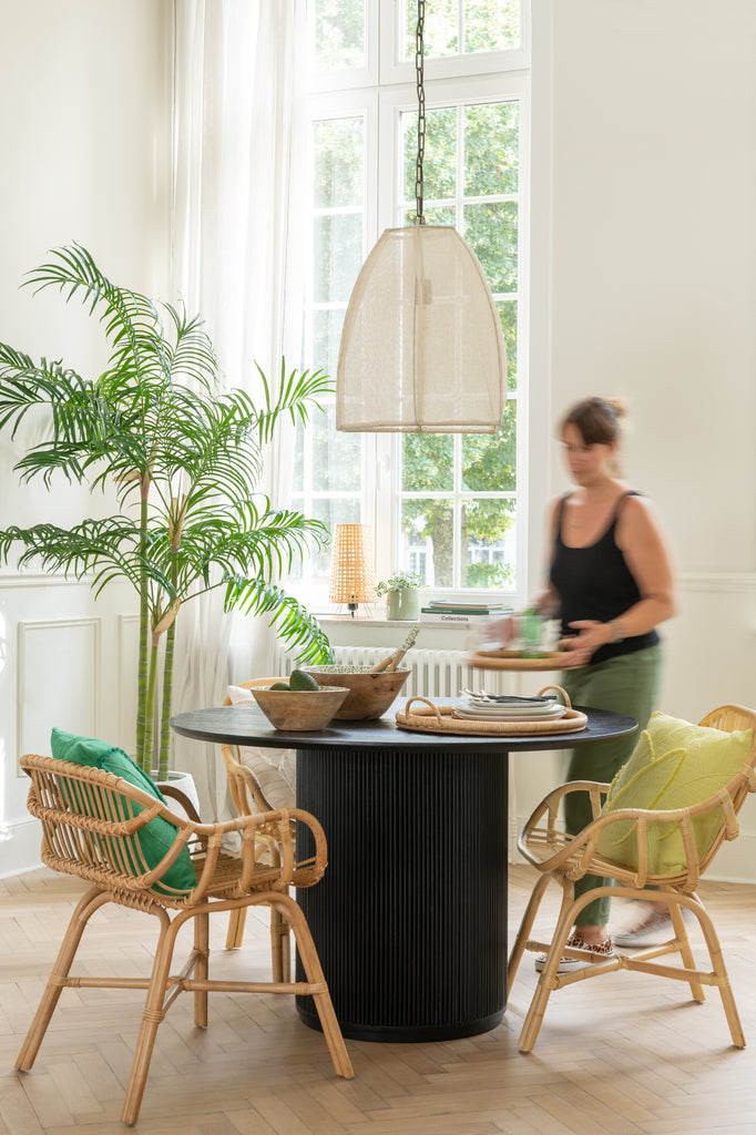 Chaise Nusa en rotin naturel - J-Line