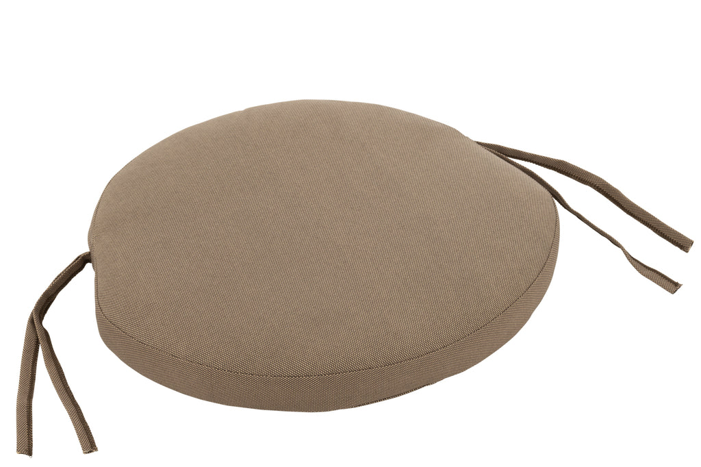 Chaise d'extérieur Roa en acier/corde marron - J-Line