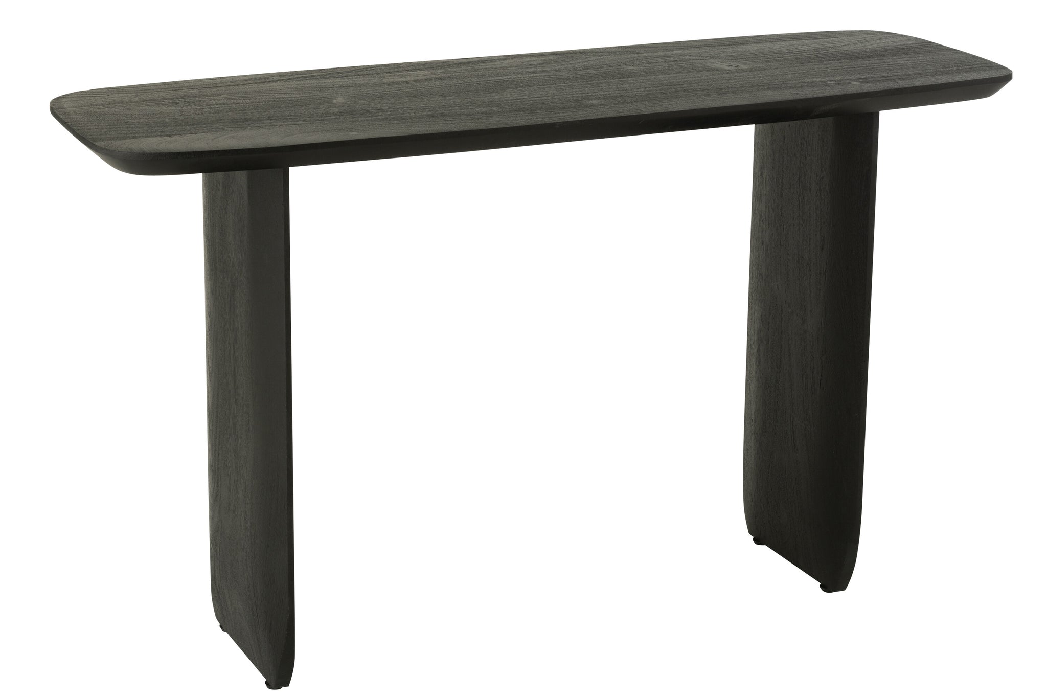 Console "Lalla" en bois d’acacia noir - Design minimaliste, bois massif | J-Line