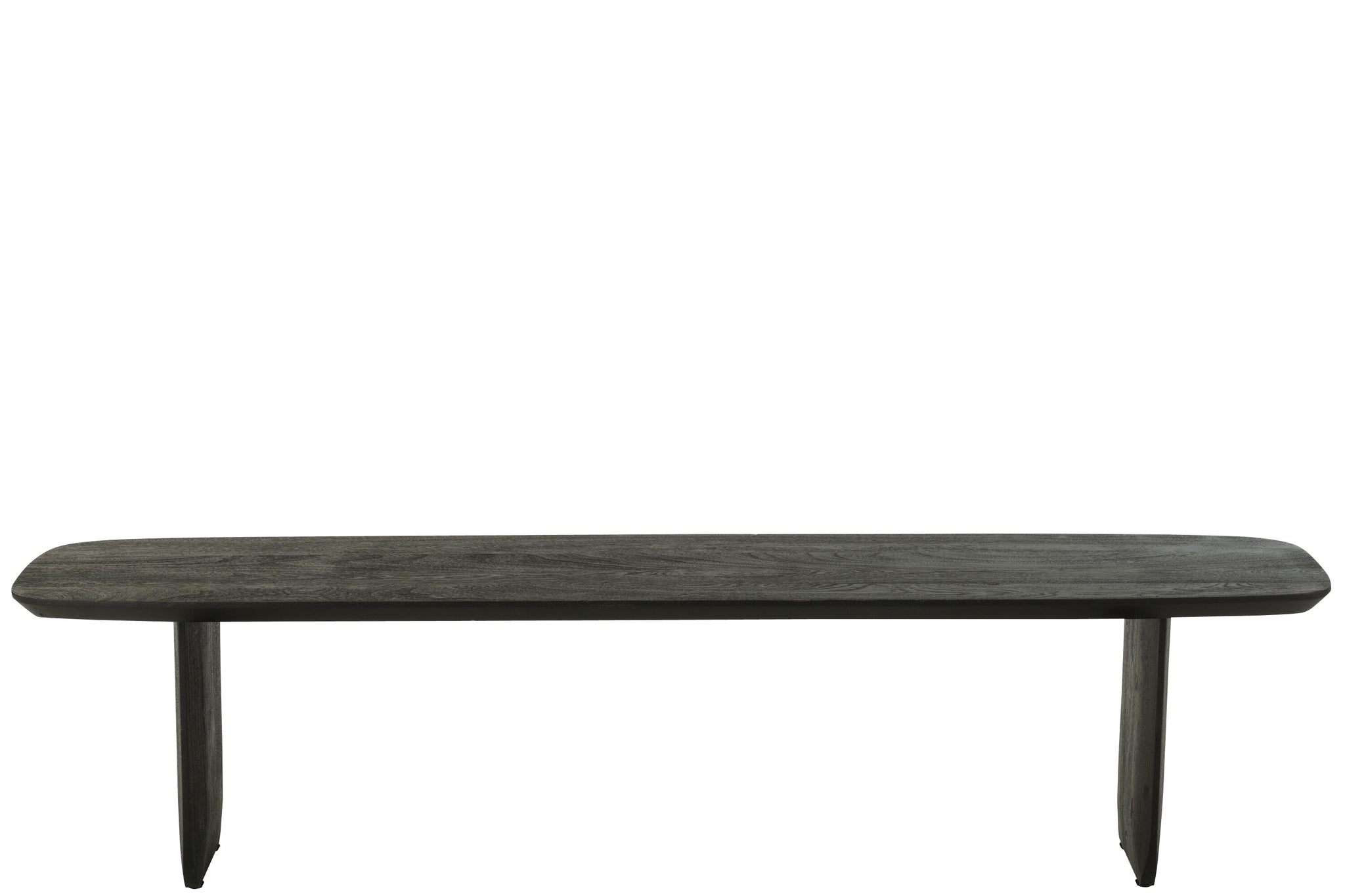 Banc “Lalla” en bois d’acacia noir - Design moderne, massif et élégant | J-Line