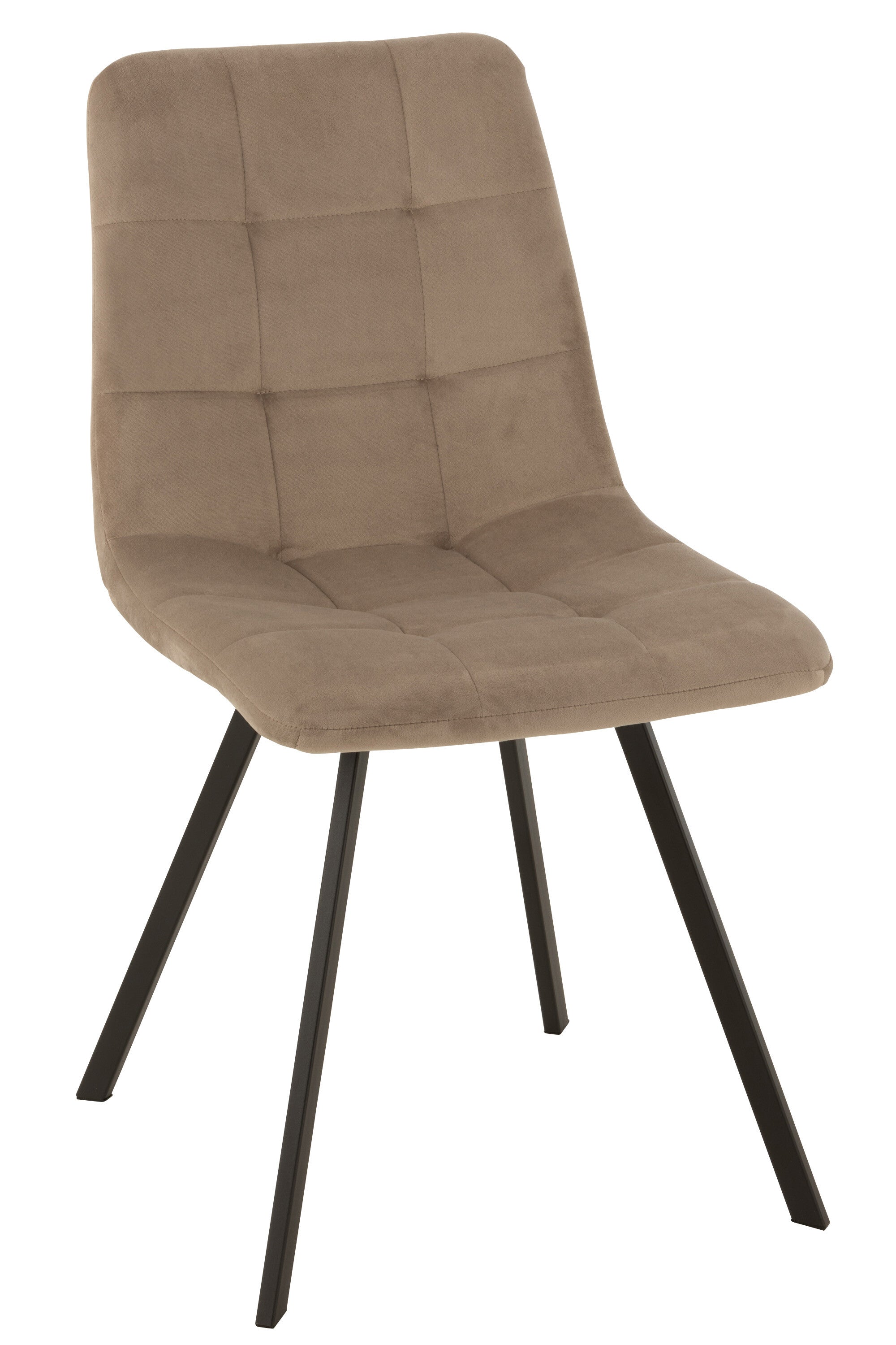 Chaise "Umea" en coton beige