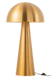 Lampadaire champignon "Maywood" XL doré