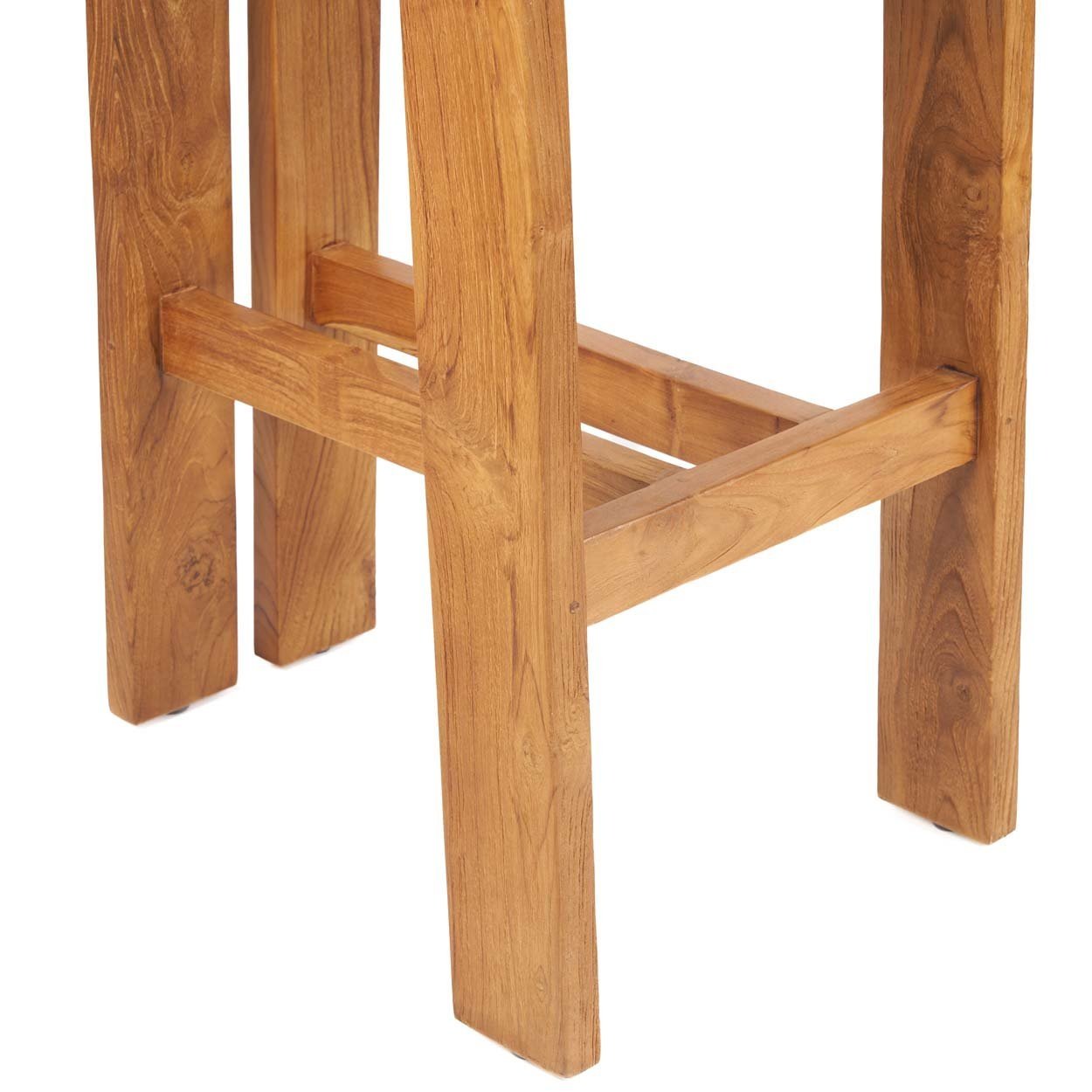Le tabouret de bar Sama Sama - Teck - Bazar Bizar