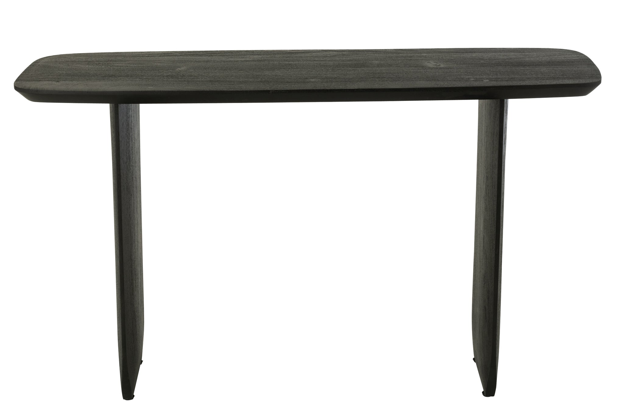 Console "Lalla" en bois d’acacia noir - Design minimaliste, bois massif | J-Line