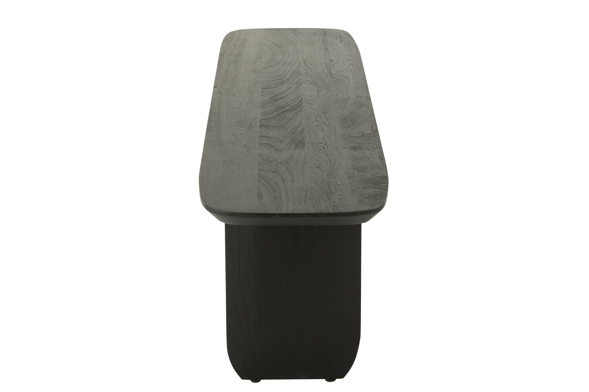 Banc “Lalla” en bois d’acacia noir - Design moderne, massif et élégant | J-Line