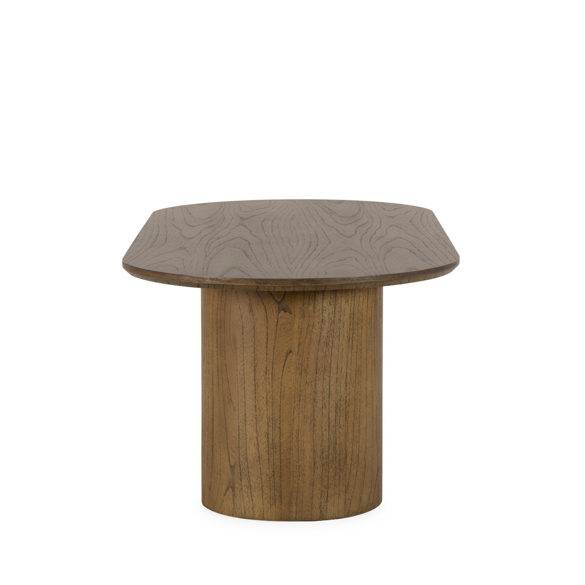 SUR DEVIS - Table de Salle à Manger 220x100x76 Bois de cèdre -- Noyer - Club Pelita