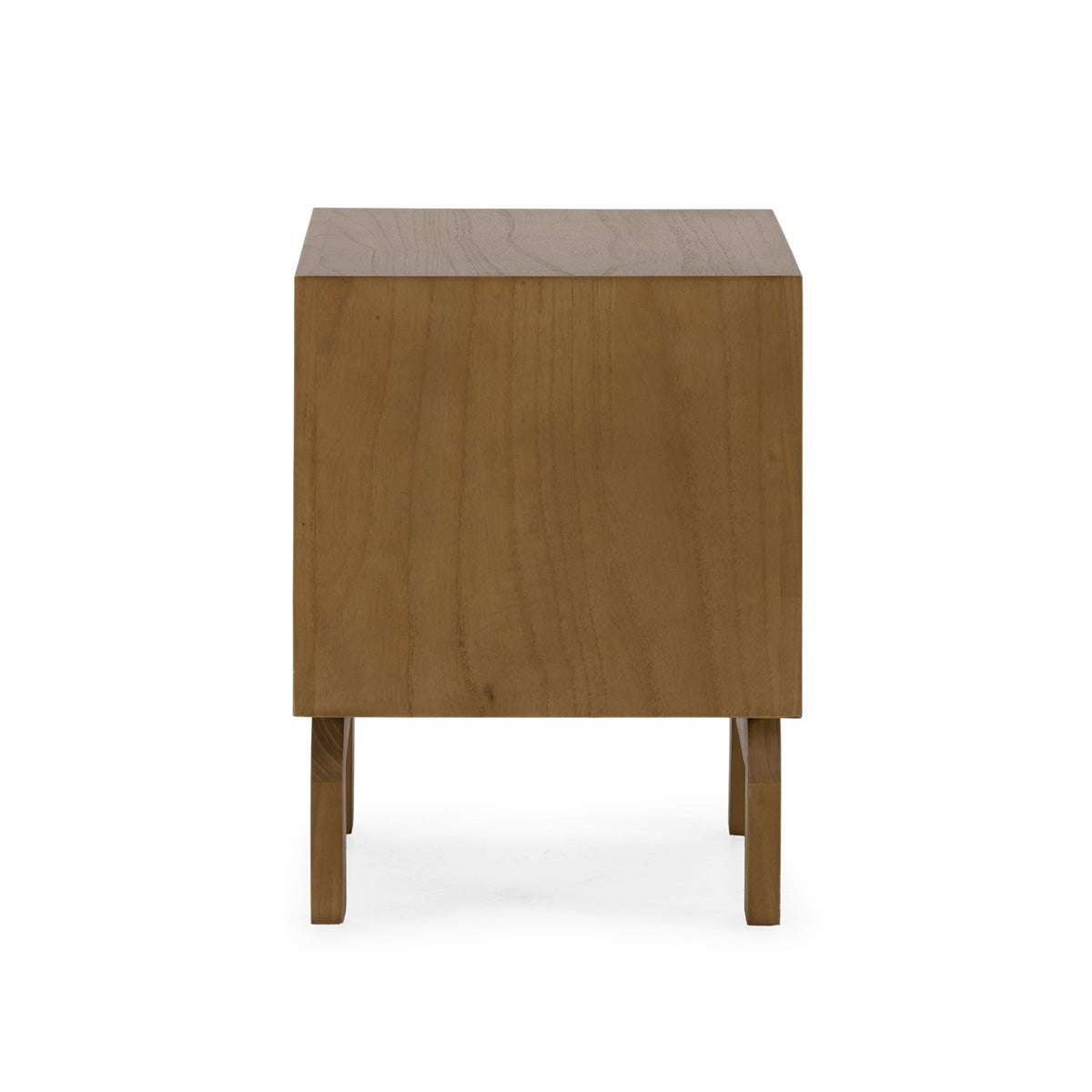 SUR DEVIS - Table de chevet 63x42x60 Bois de cèdre -- Sable - Club Pelita