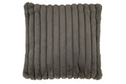 Coussin corduroy "Floro" gris