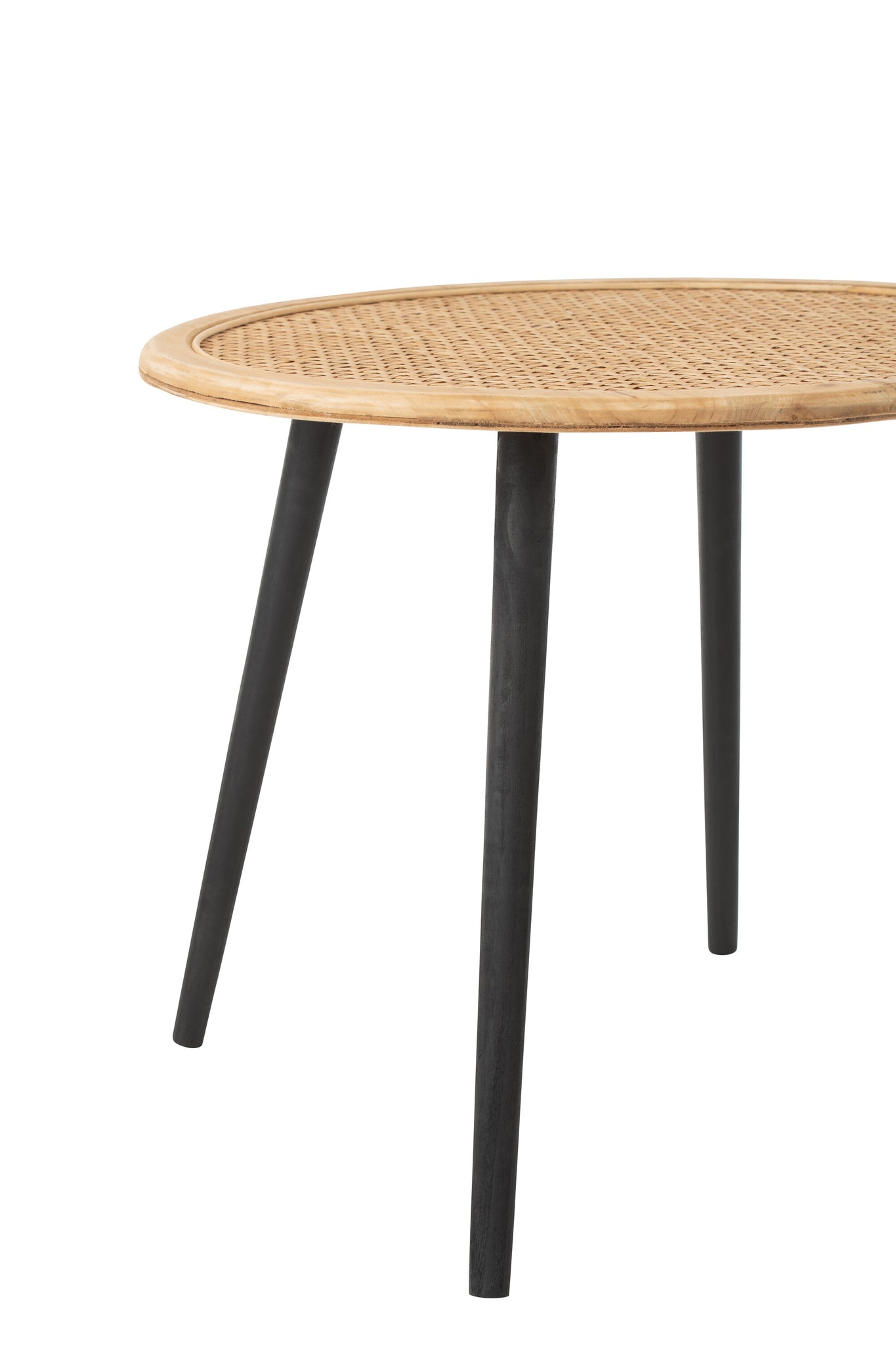 Set de 2 tables d'appoint "Nissa" en bambou naturel - Design élégant, Polyvalence | J-Line