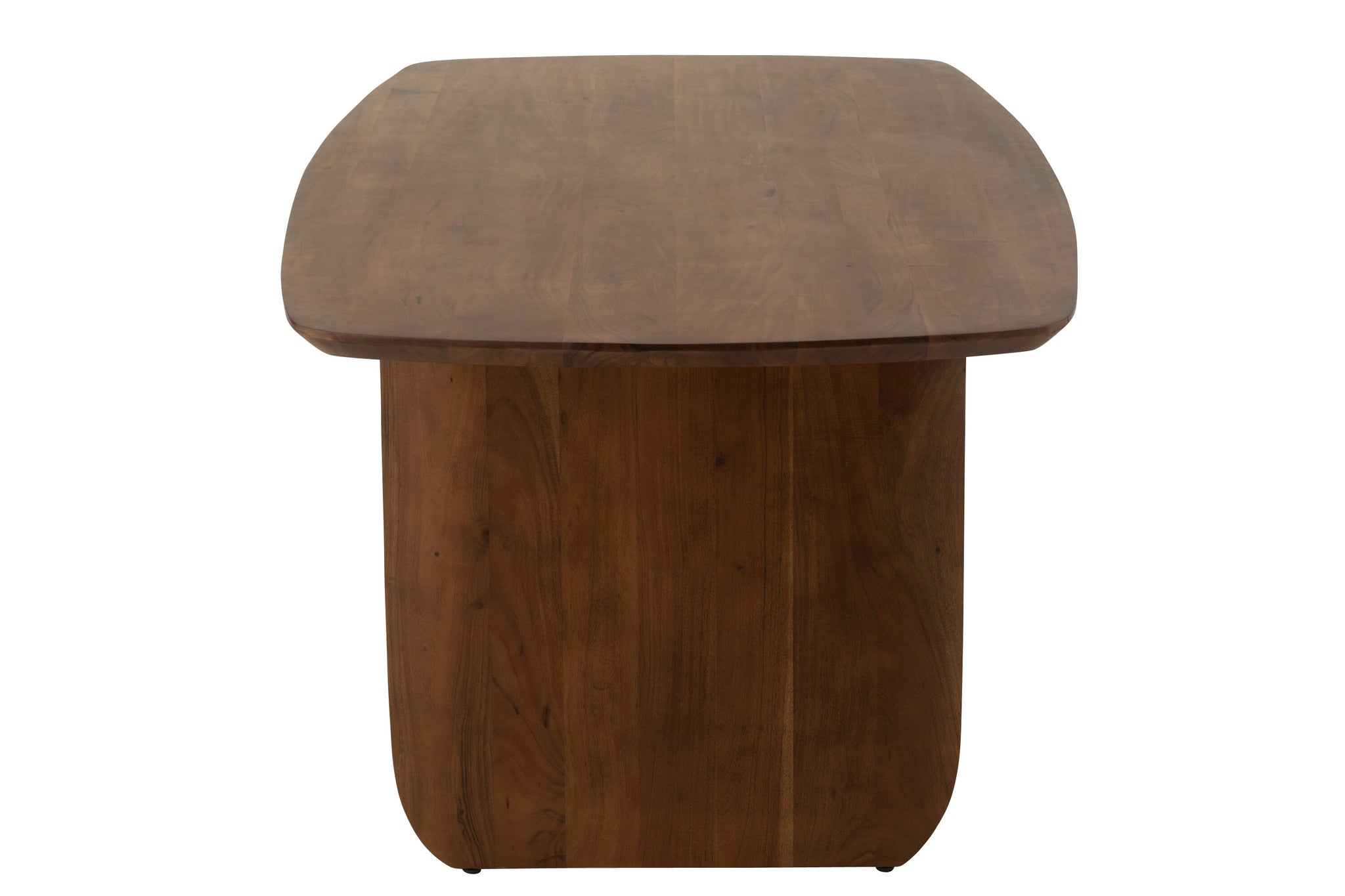 Table à manger "Lalla" en bois d'acacia finition foncée 190 cm x 100 cm – Élégance intemporelle, bois massif durable | J-Line