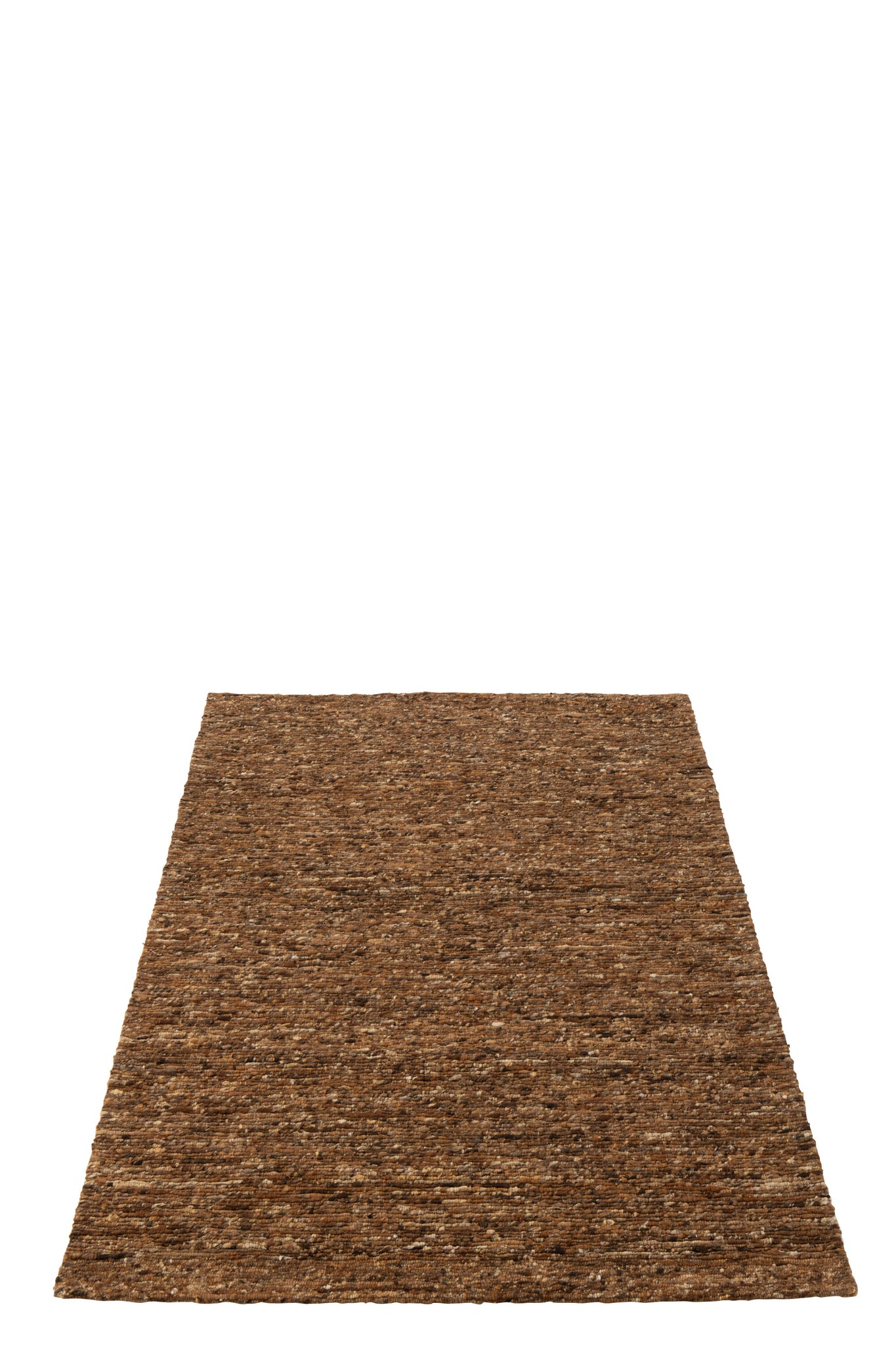 Tapis tissé en laine marron 230 cm x 160 cm – Design intemporel, ambiance chaleureuse | J-Line
