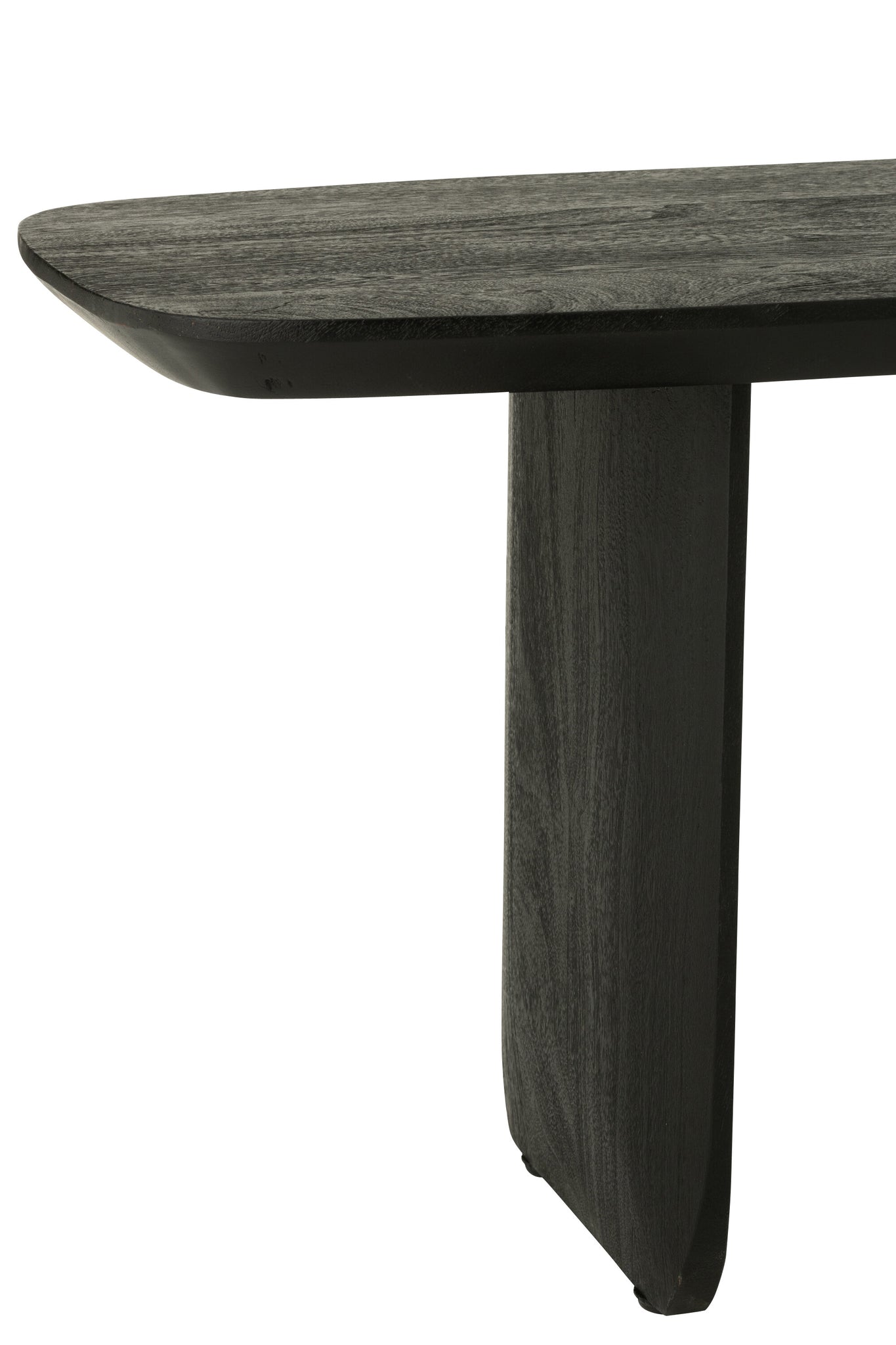 Banc “Lalla” en bois d’acacia noir - Design moderne, massif et élégant | J-Line