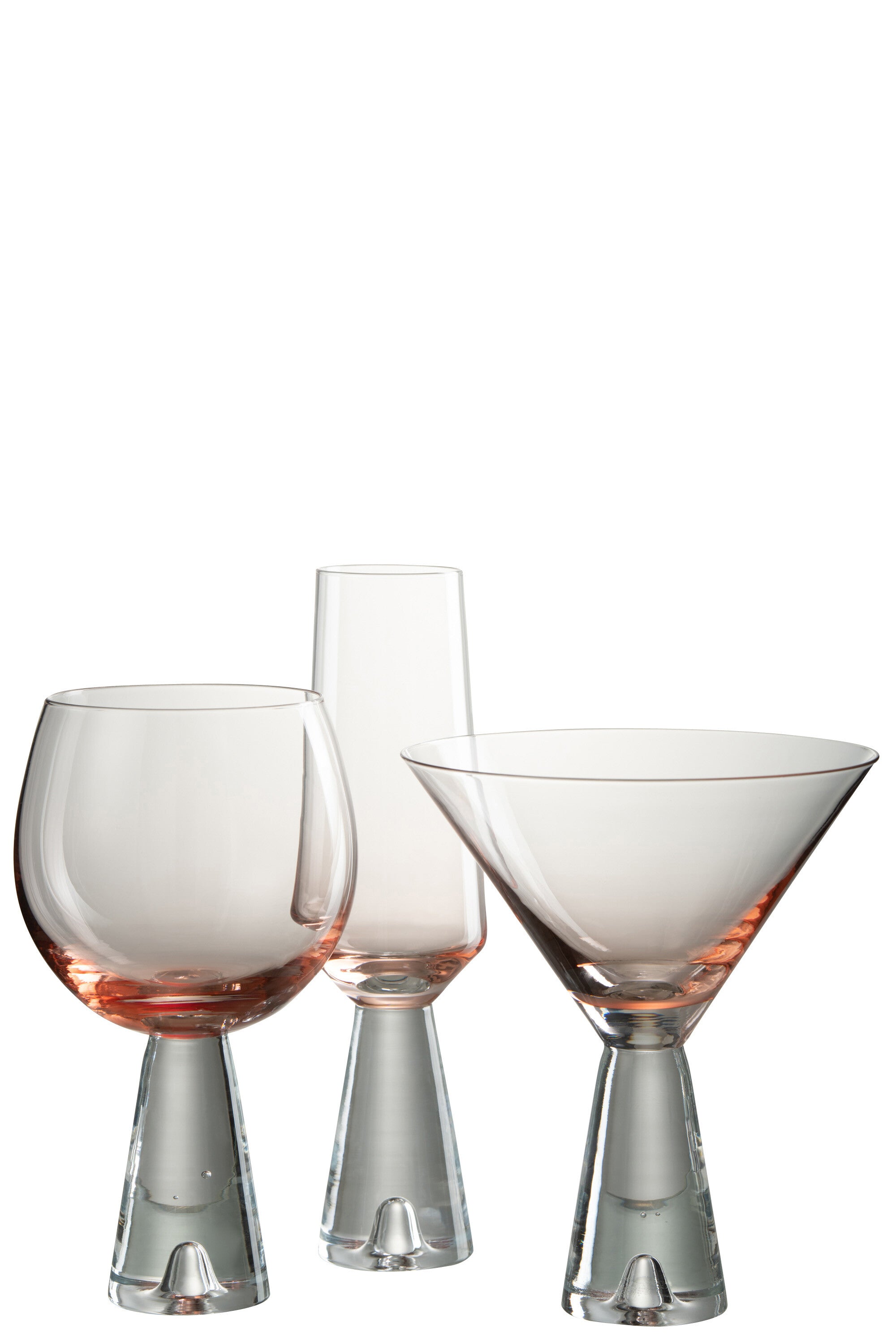 Verre à Cocktail “Lewis” Orange – Design Élégant, Ambiance Festive | J-Line