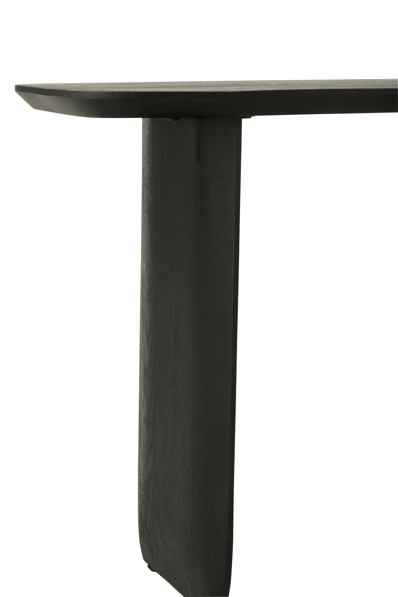 Console "Lalla" en bois d’acacia noir - Design minimaliste, bois massif | J-Line