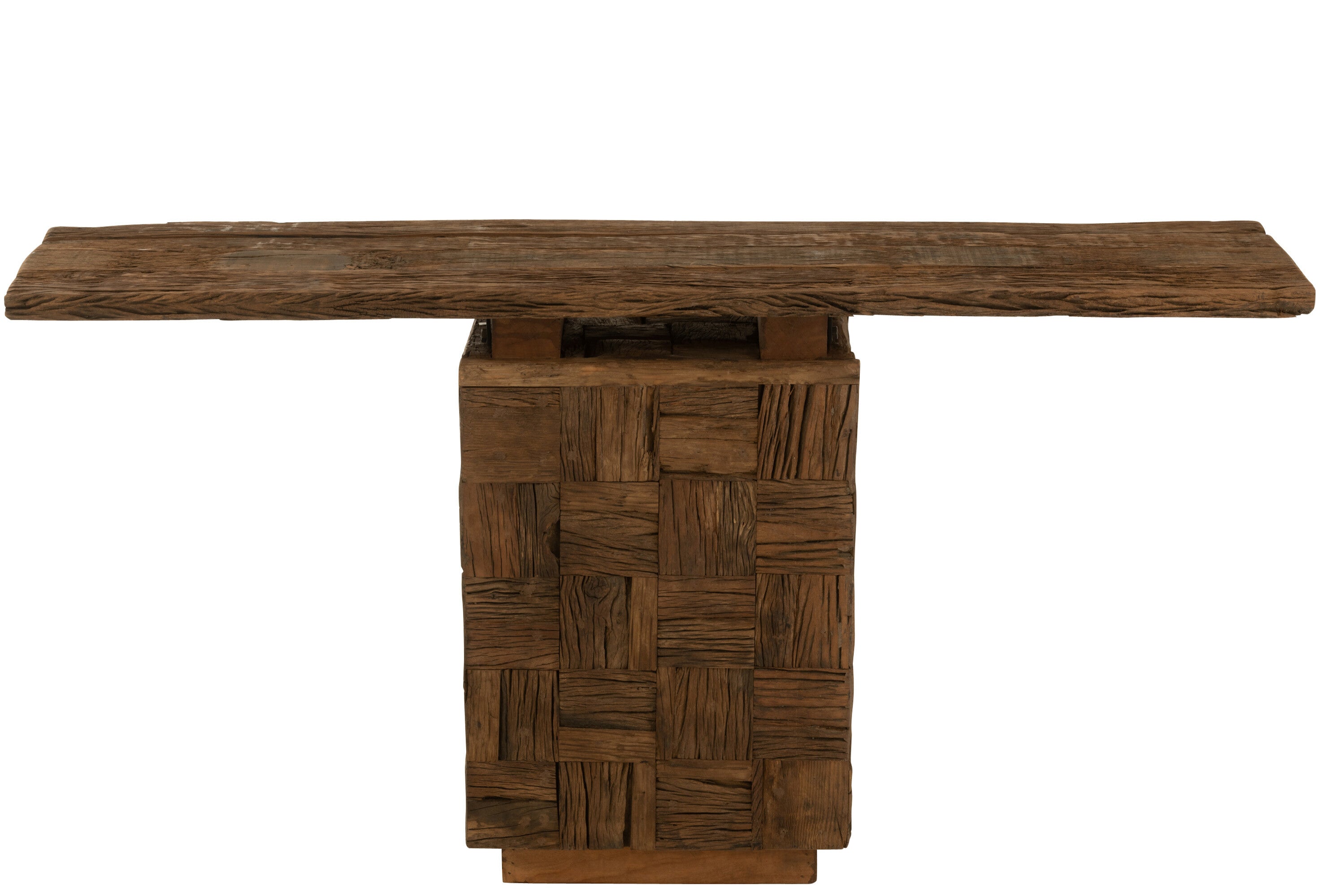 Console "Palu" en bois naturel