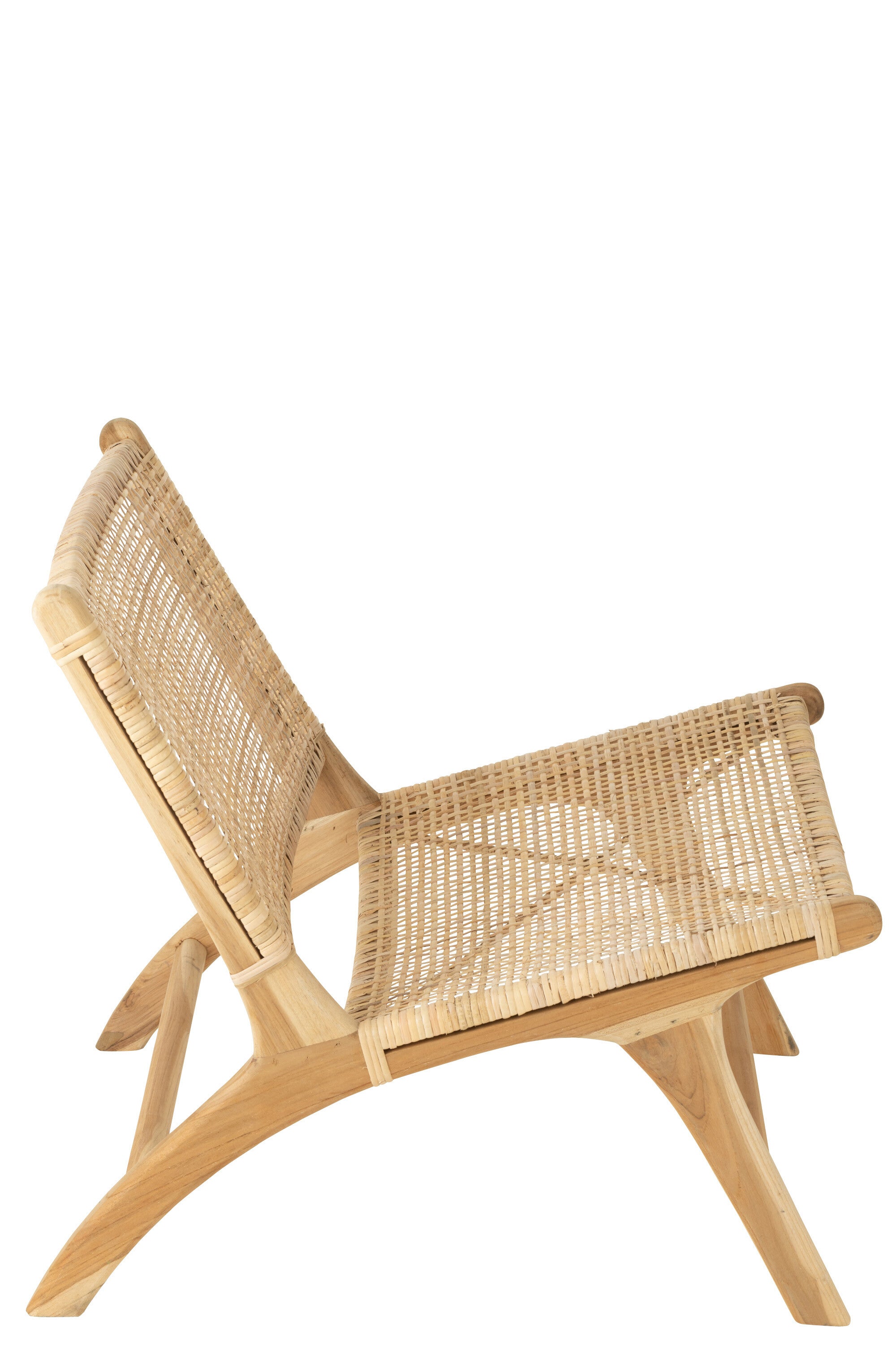 Fauteuil lounge "Kotabaru" en teck