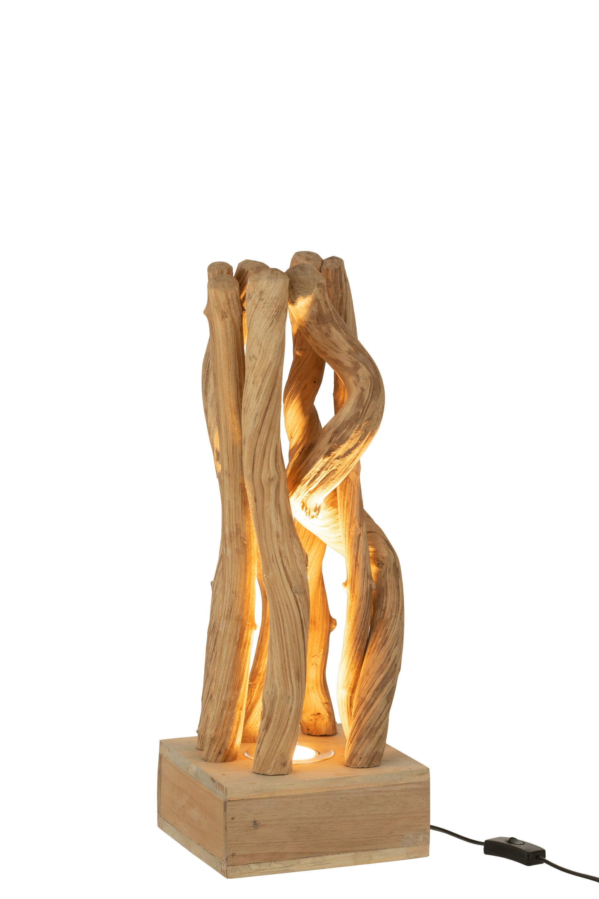 Lampe à poser "Praya" en bois