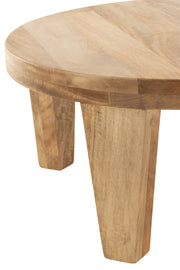 Table basse "Klaten" en manguier naturel