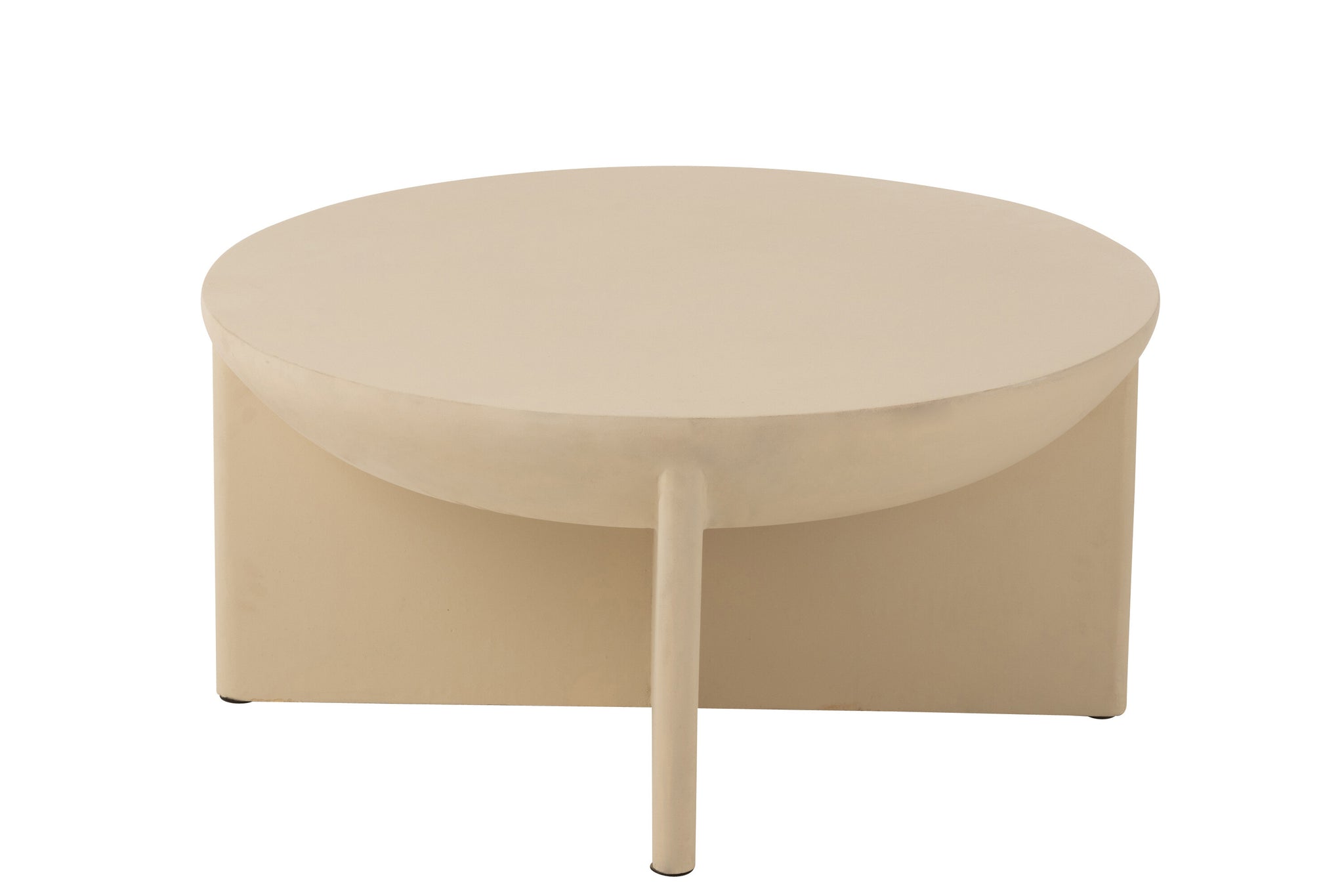 Table basse “Kelly” en bois de manguier beige – Design original, Bois massif | J-Line