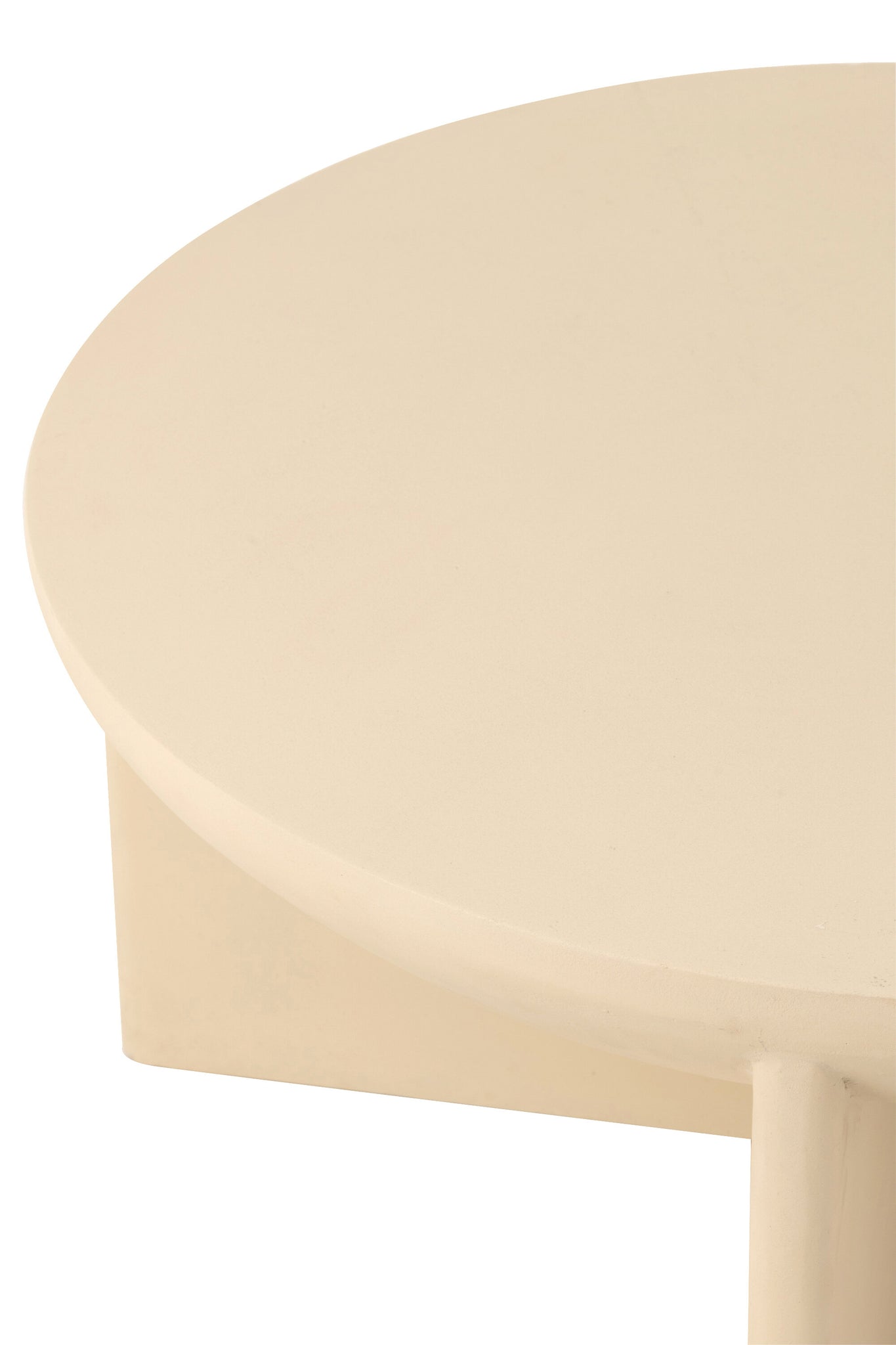 Table basse “Kelly” en bois de manguier beige – Design original, Bois massif | J-Line
