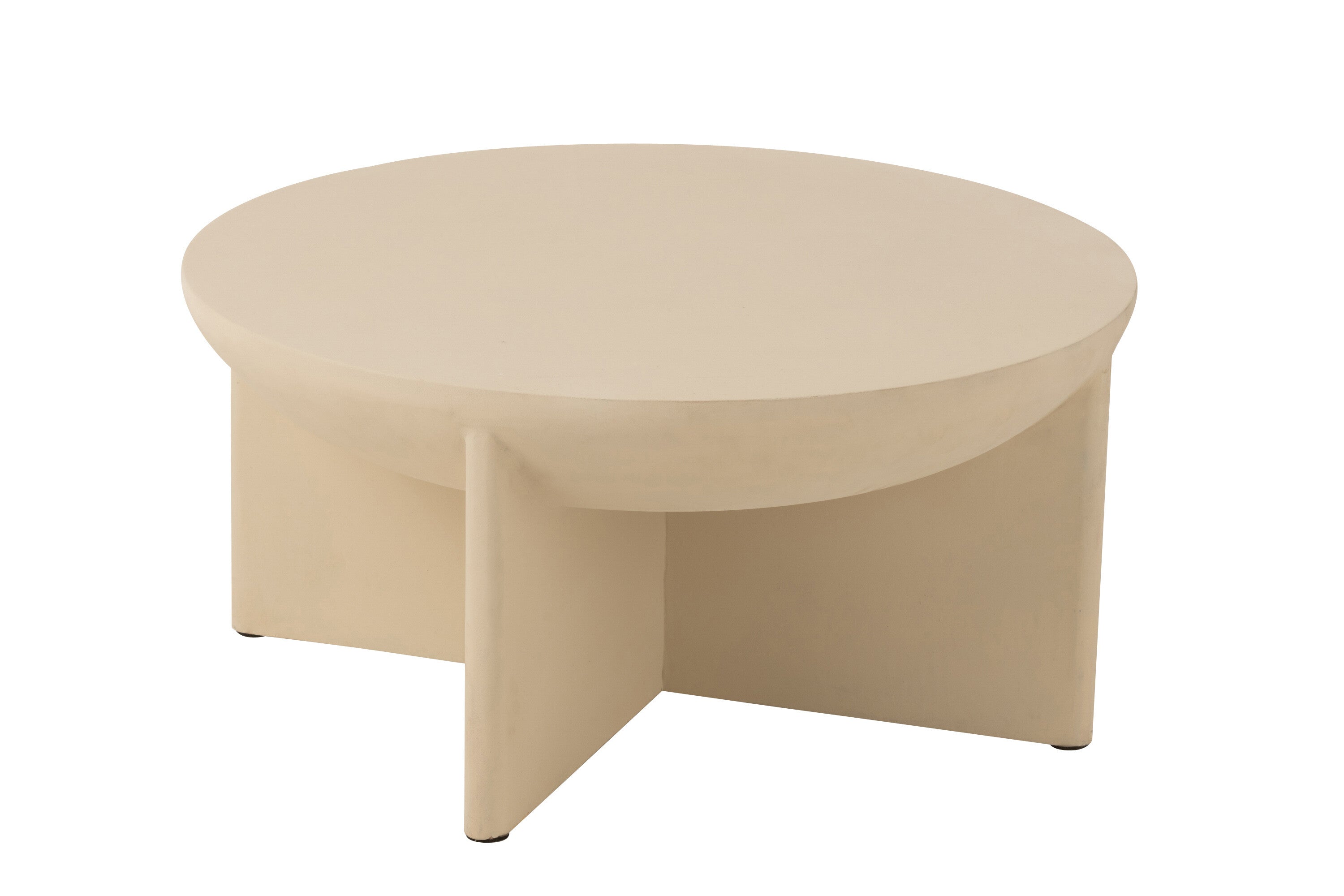 Table basse "Kopervik" en manguier beige