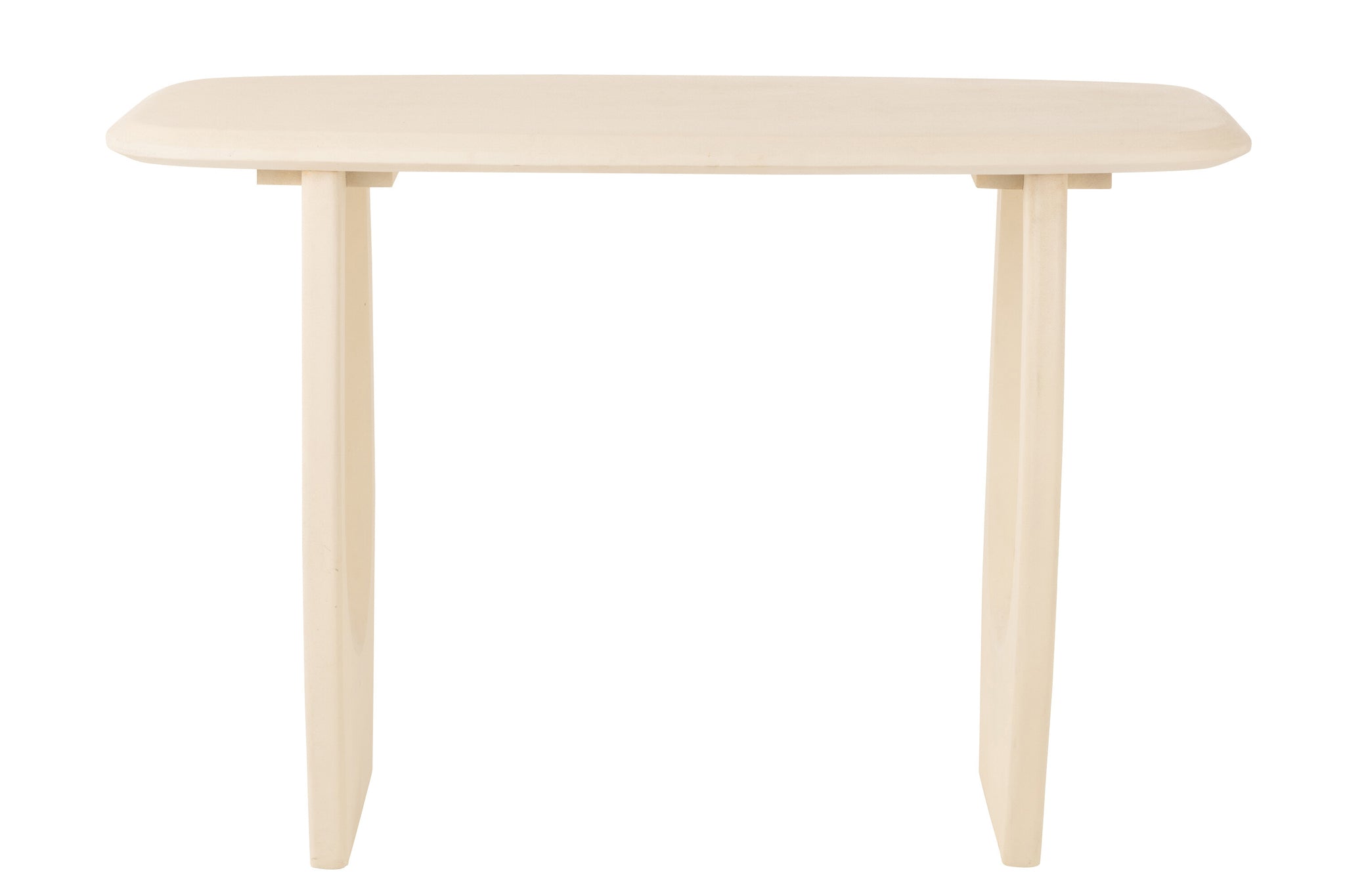 Console “Kelly” en bois de manguier beige – Design original, Bois Massif | J-Line