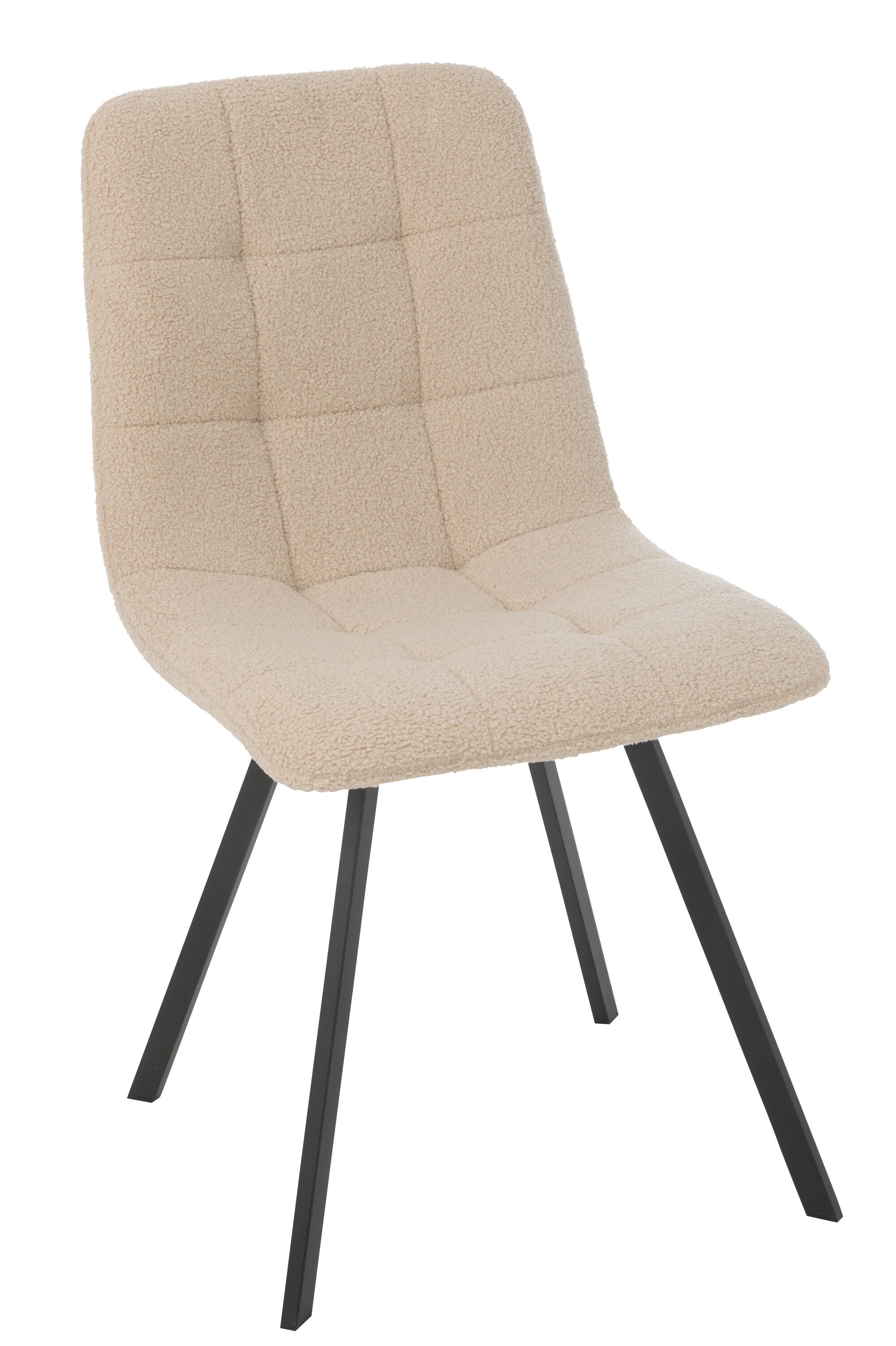 Chaise "Umea" en coton - blanc