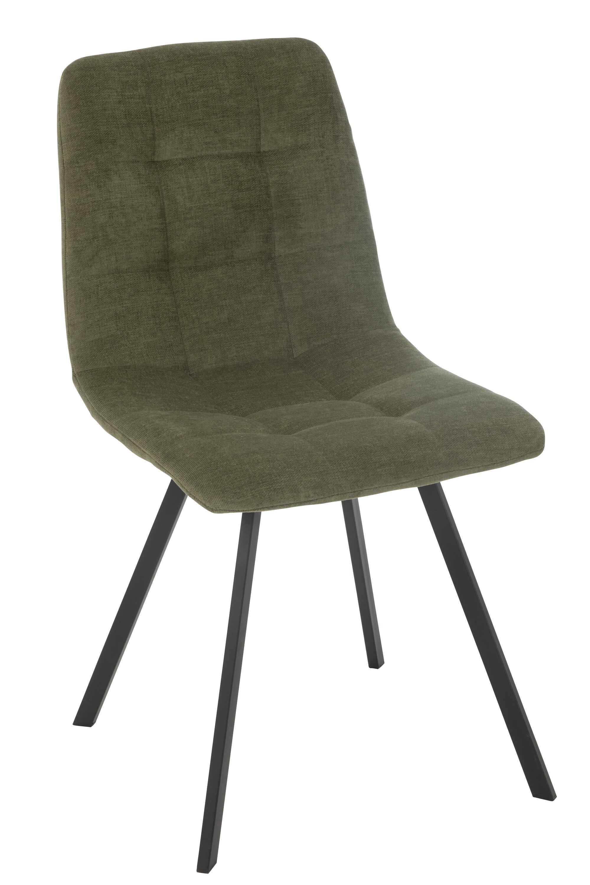 Chaise "Umea" en coton - vert