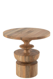 Table d'appoint "Umea" en manguier naturel