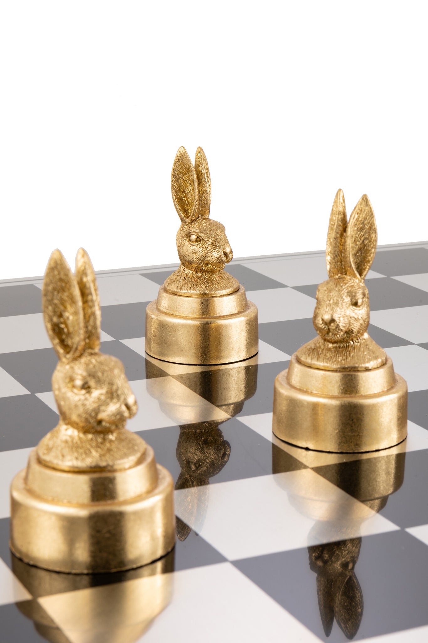 Jeu d'Échecs “Safari Chic” – Décoratif & Design Élégant | J-Line