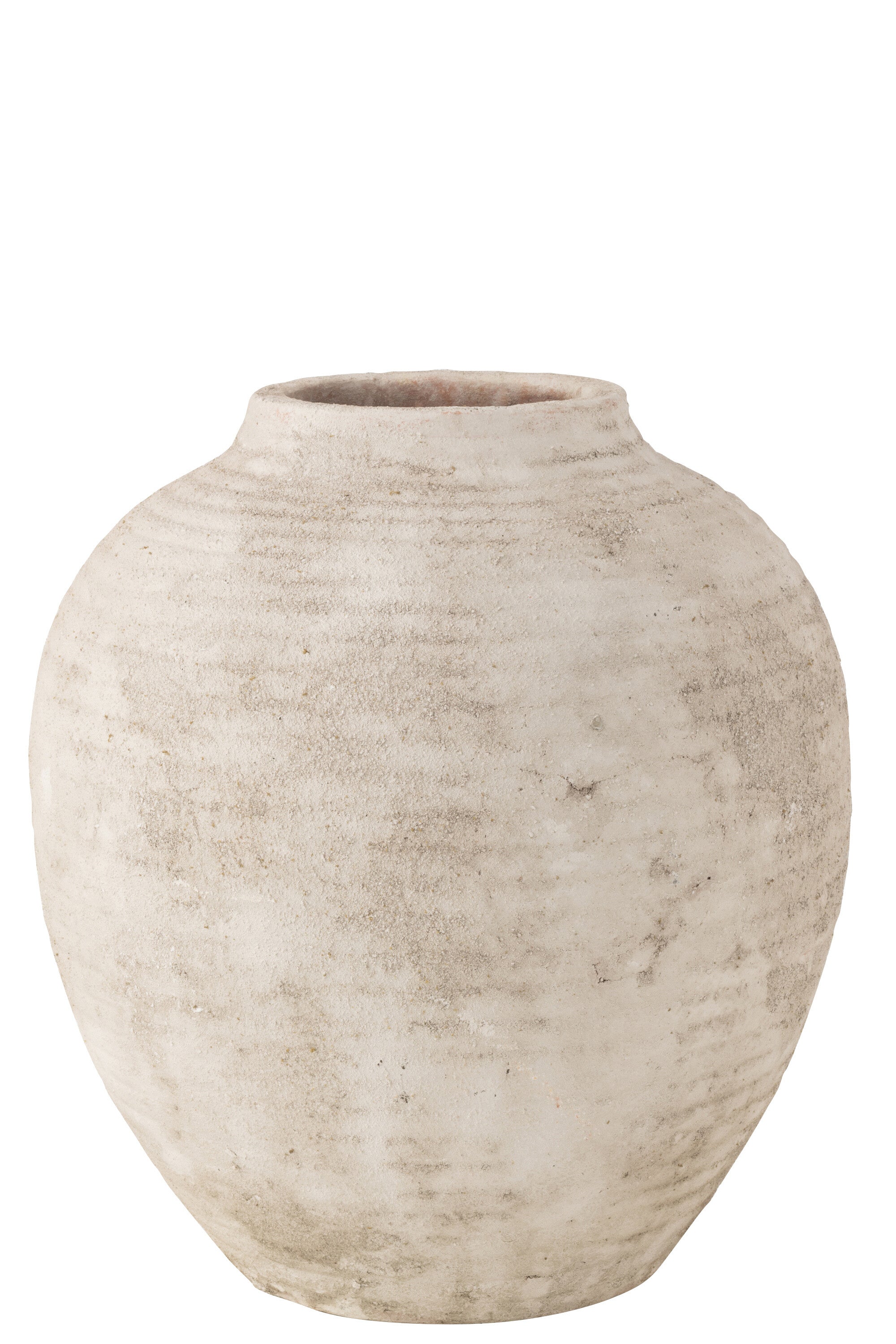 Vase "Aby" jarre terra beige