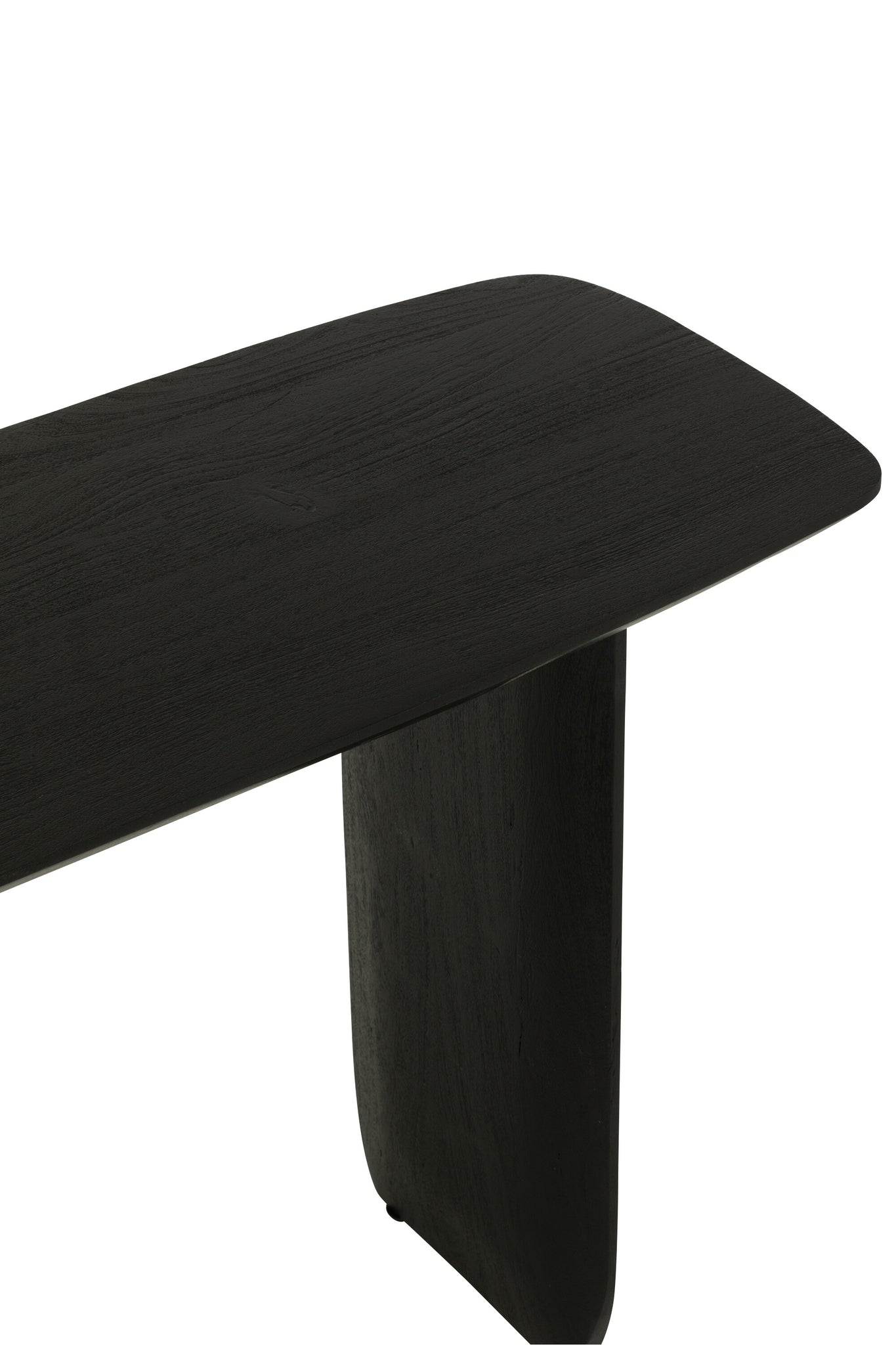 Console "Lalla" en bois d’acacia noir - Design minimaliste, bois massif | J-Line