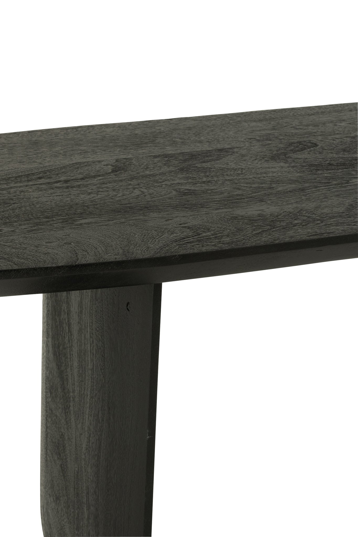 Banc “Lalla” en bois d’acacia noir - Design moderne, massif et élégant | J-Line