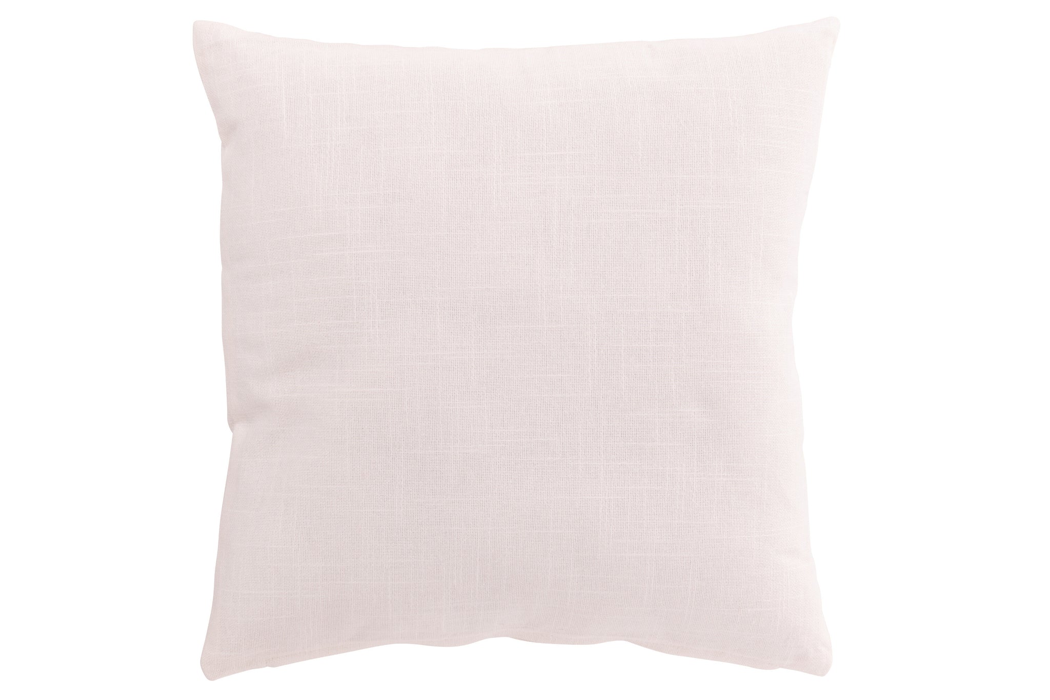 Coussin Flocon de neige en coton blanc – Design minimaliste, déco d'hiver | J-Line