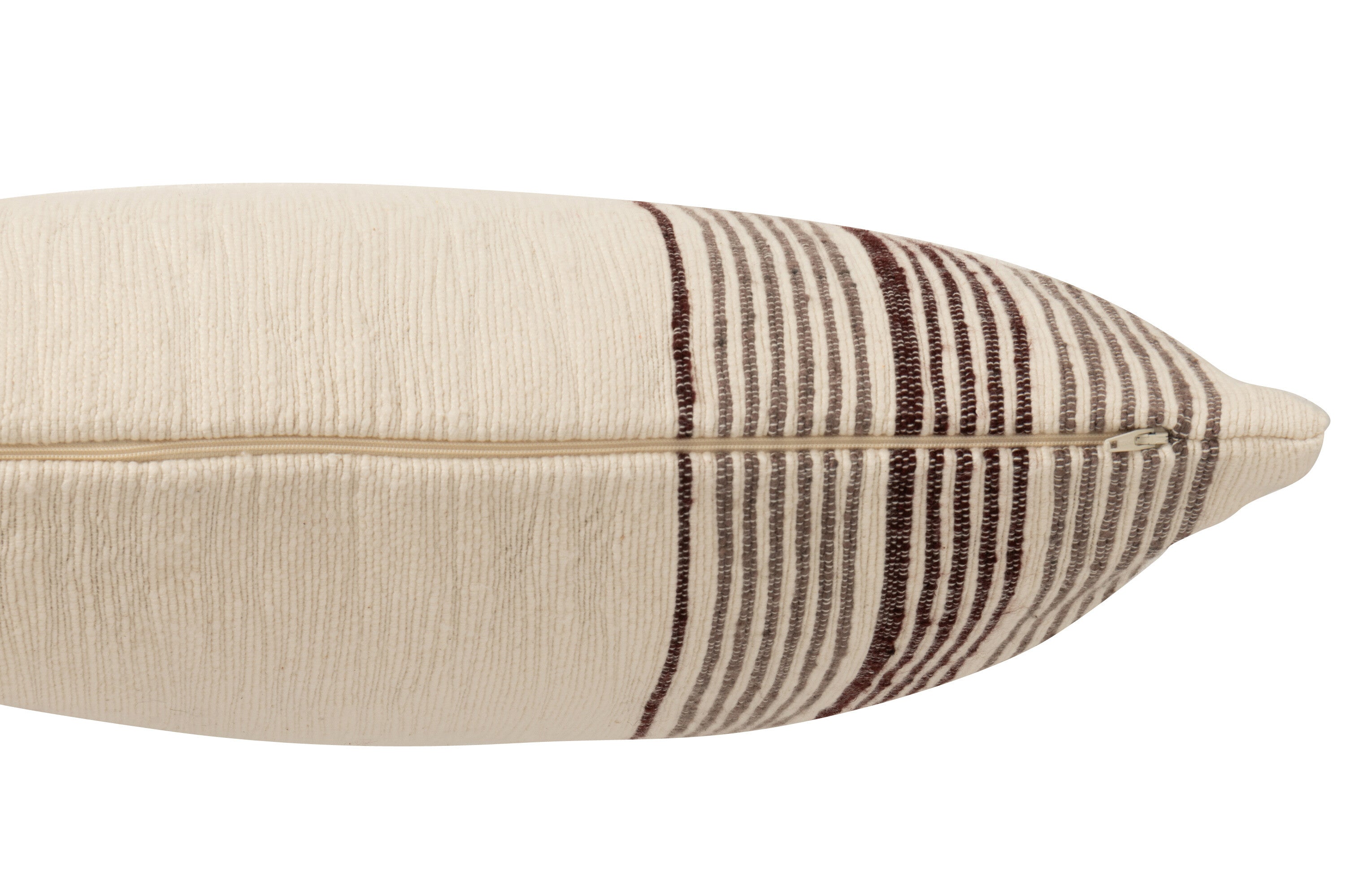 Coussin rectangle en coton striped – Design minimaliste, confort durable | J-Line