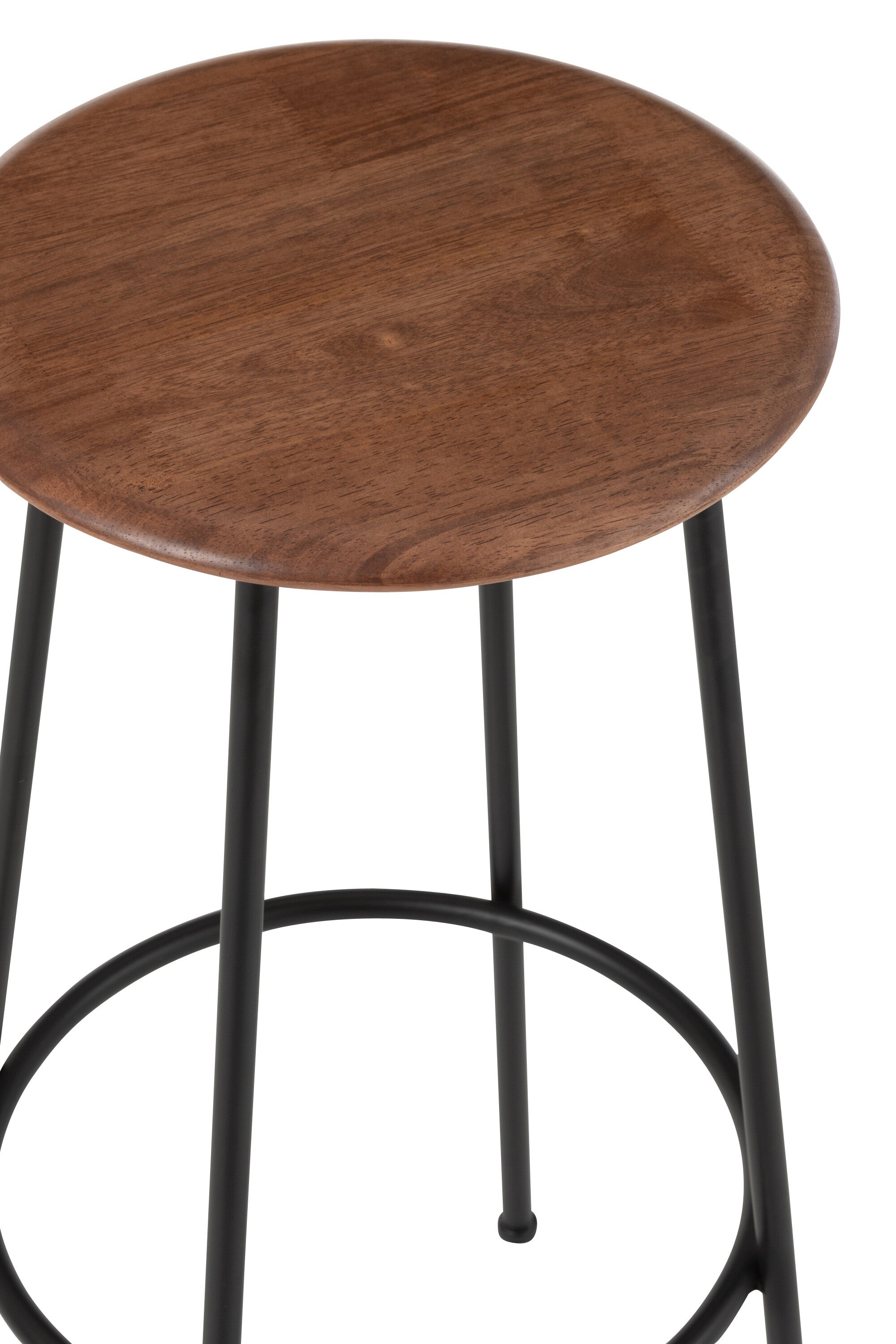 Tabouret de bar “Neo” - Bois & Acier, Design Cosy | J-Line