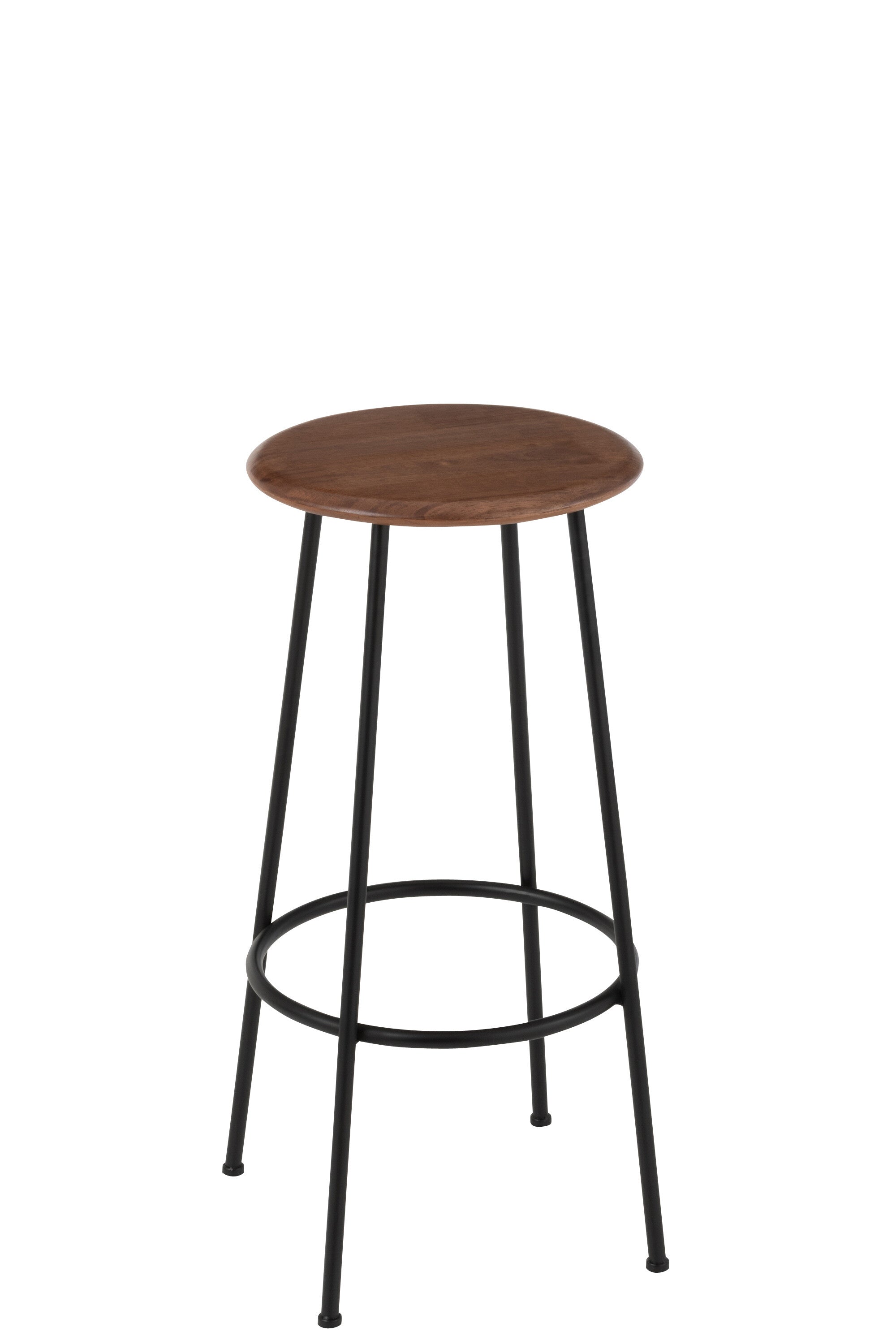 Tabouret de bar “Neo” - Bois & Acier, Design Cosy | J-Line