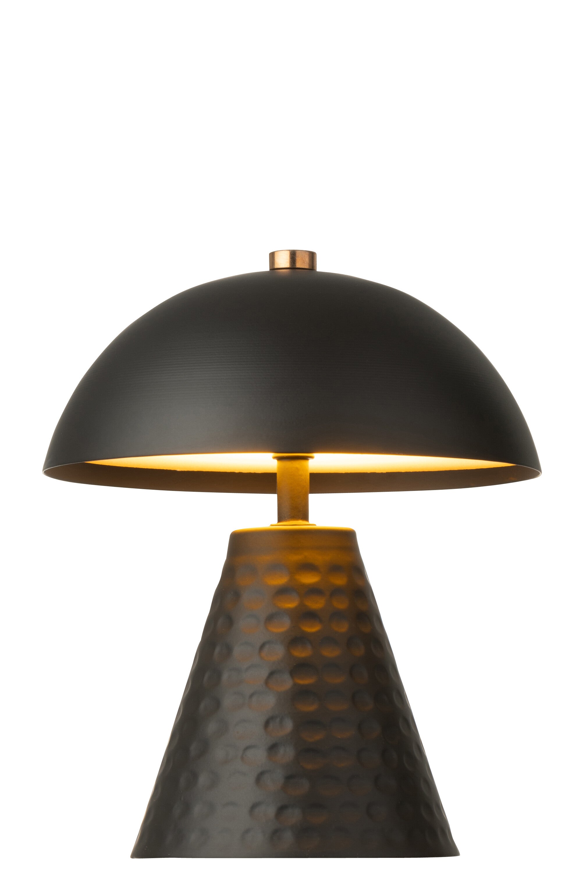 Lampe à poser champignon "Martin"  – Design moderne, fer noir élégant | J-Line