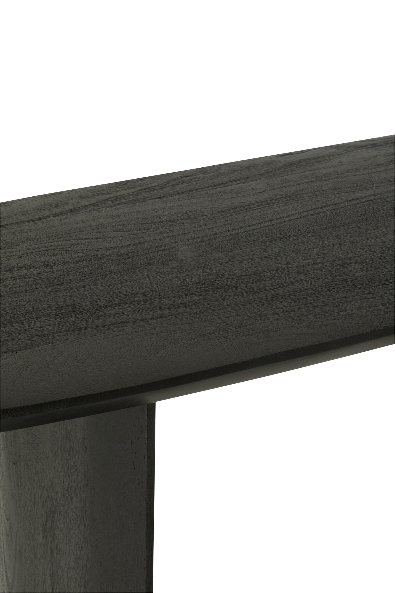 Console "Lalla" en bois d’acacia noir - Design minimaliste, bois massif | J-Line