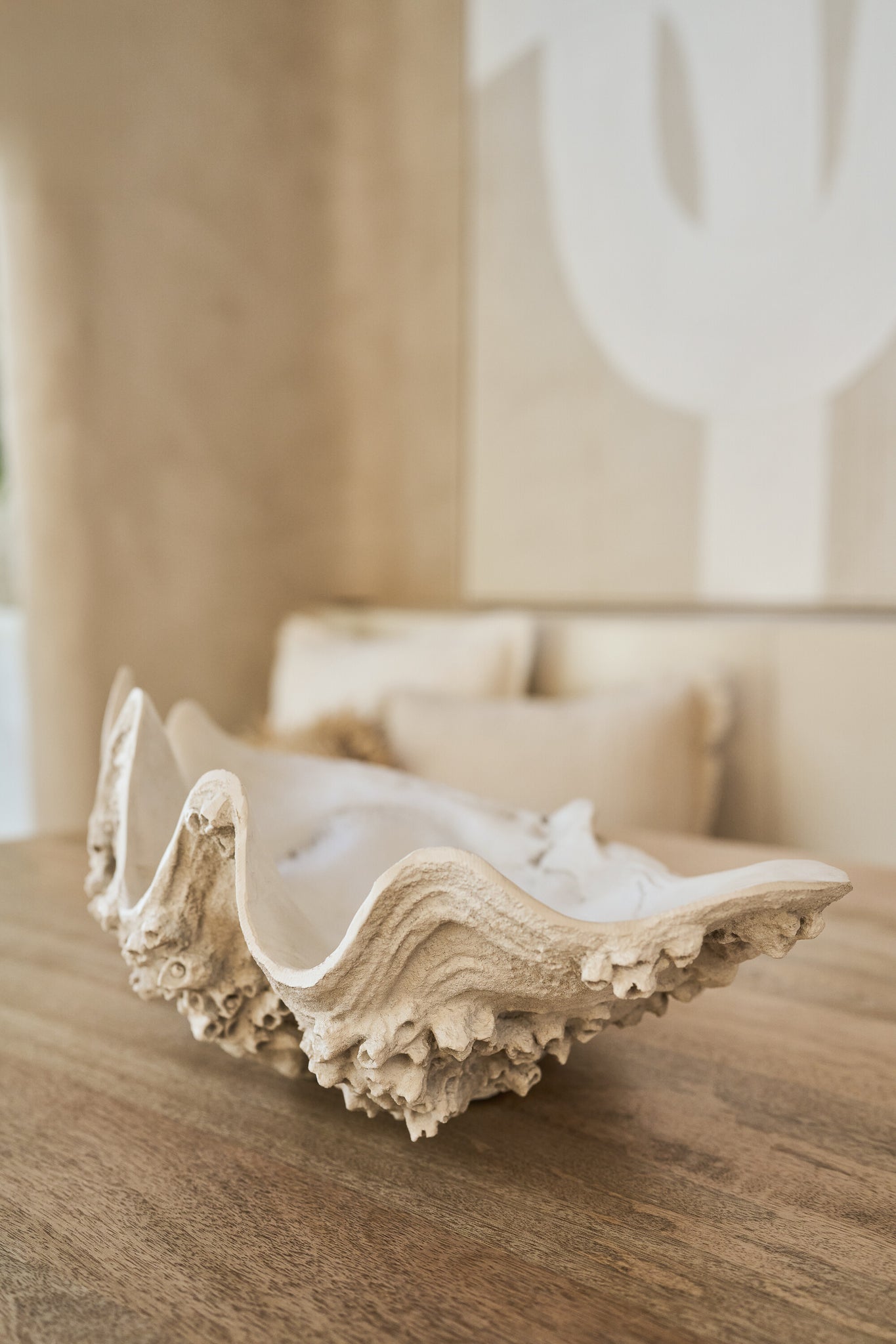 Coupelle “Samudra” – Coupe décorative design, Coquillage en Résine | J-Line