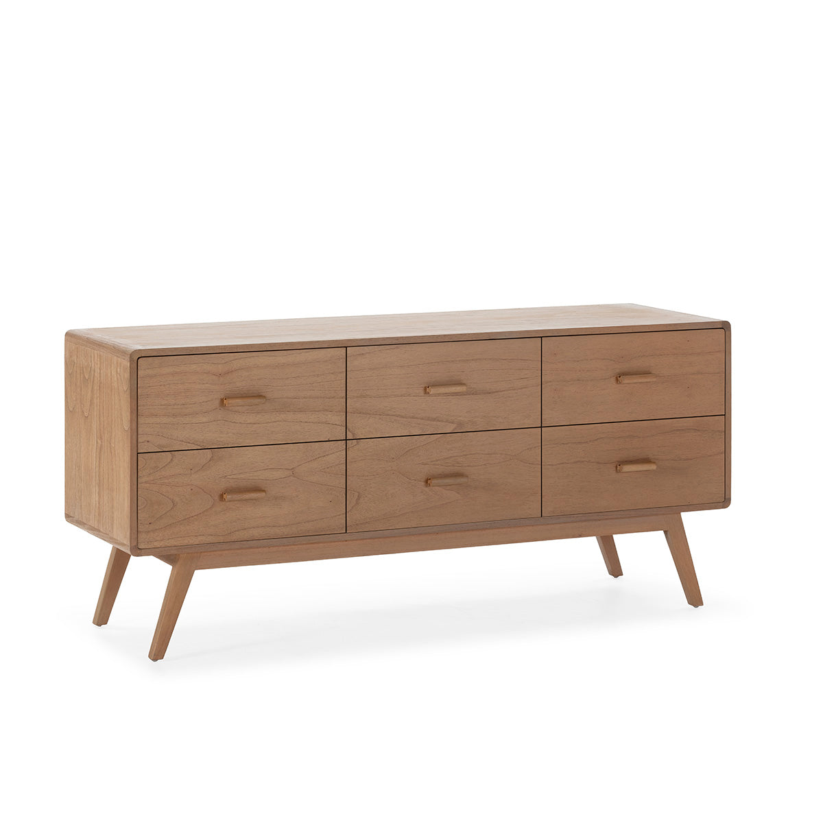 SUR DEVIS - Buffet 160x50x75 Bois de cèdre -- Sable - Club Pelita