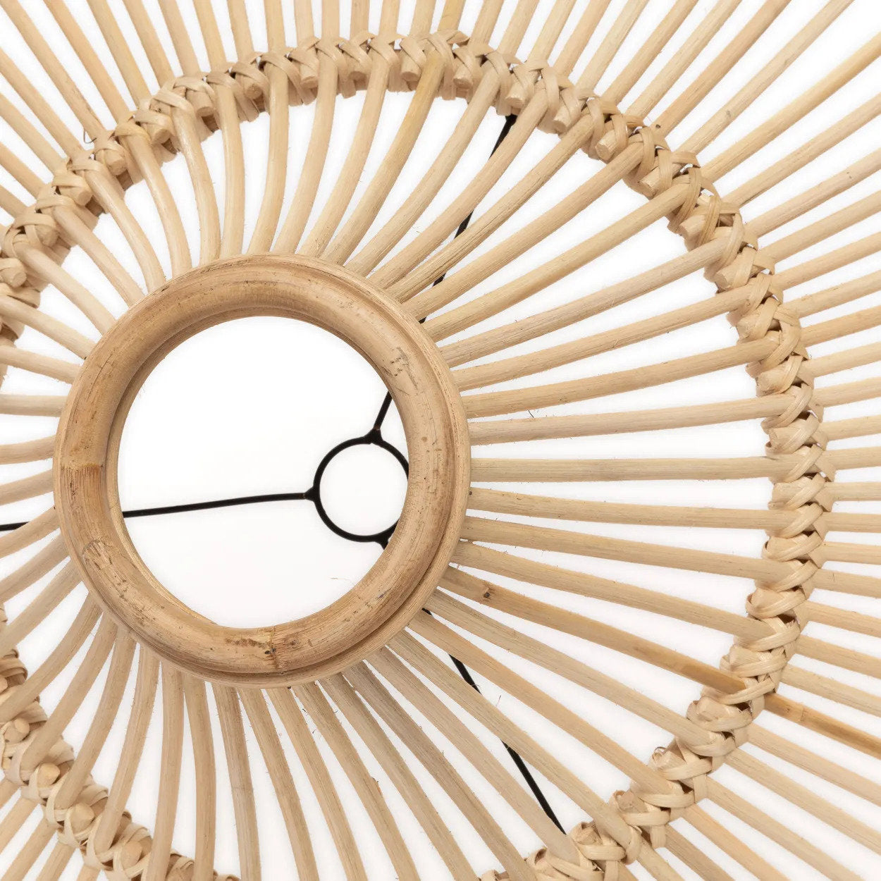 Abat-jour Sky en rotin - Naturel - XL - Bazar Bizar