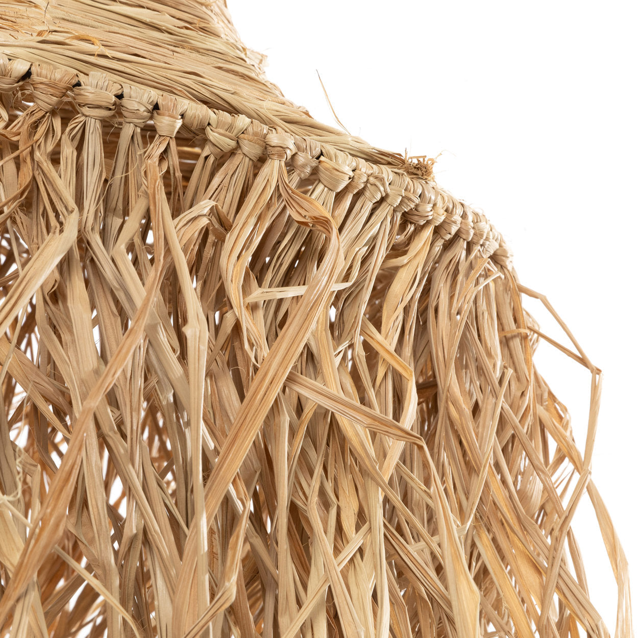 Abat-jour Honolulu en raphia - Naturel - Bazar Bizar