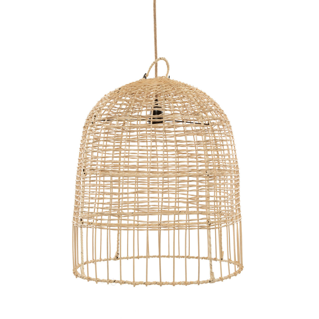 Abat-jour Amalfi en rotin - Naturel - M - Bazar Bizar