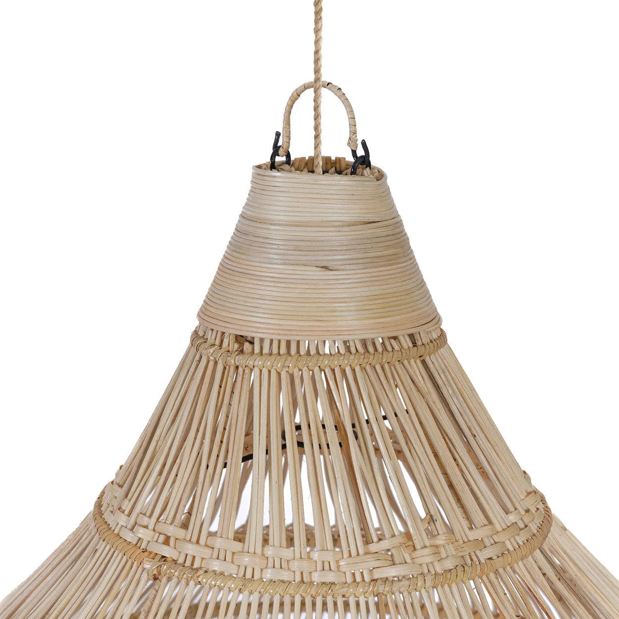 Abat-jour Drop en rotin - Naturel - M - Bazar Bizar